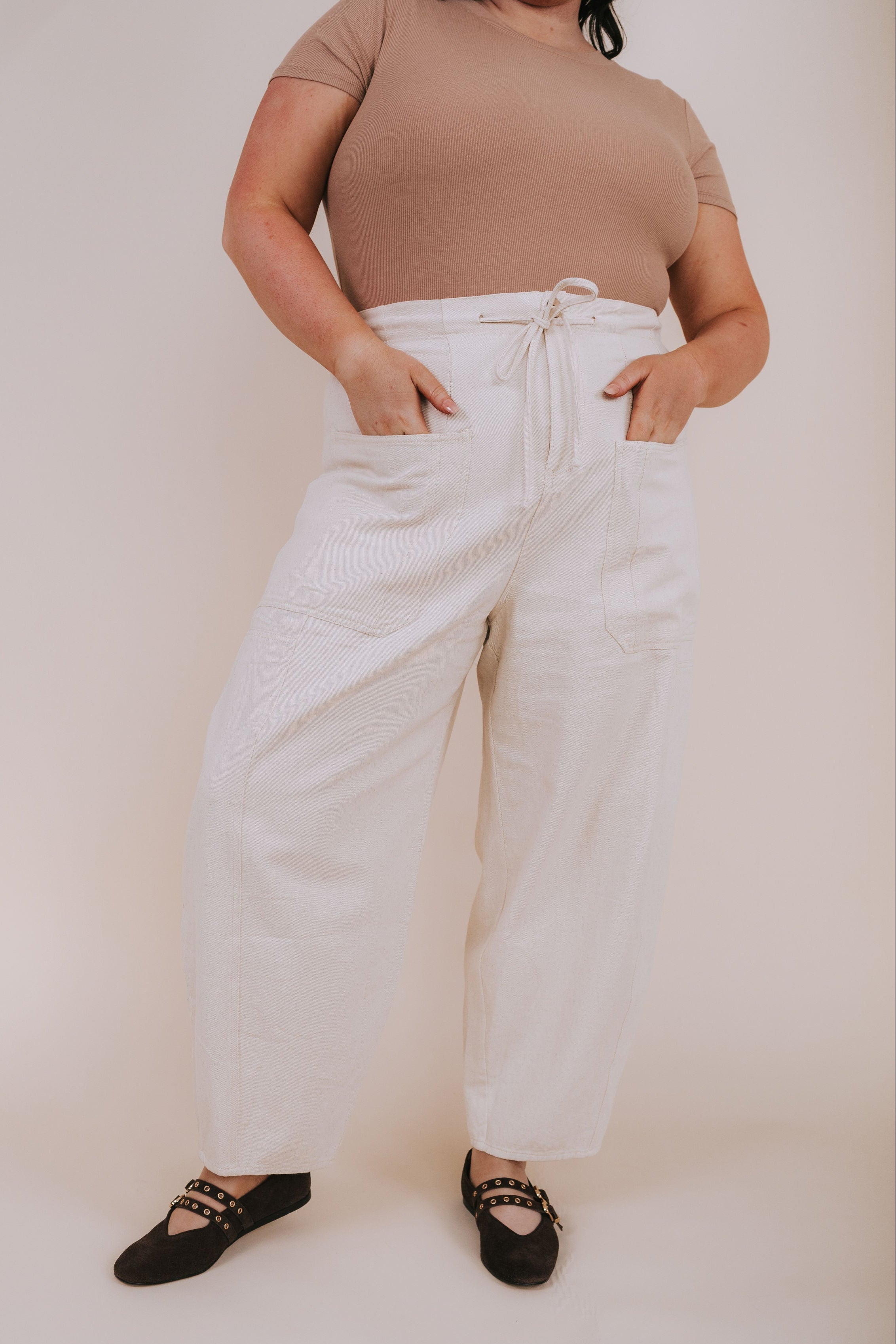 PLUS SIZE - Downtown Destination Pants - 2 Colors!