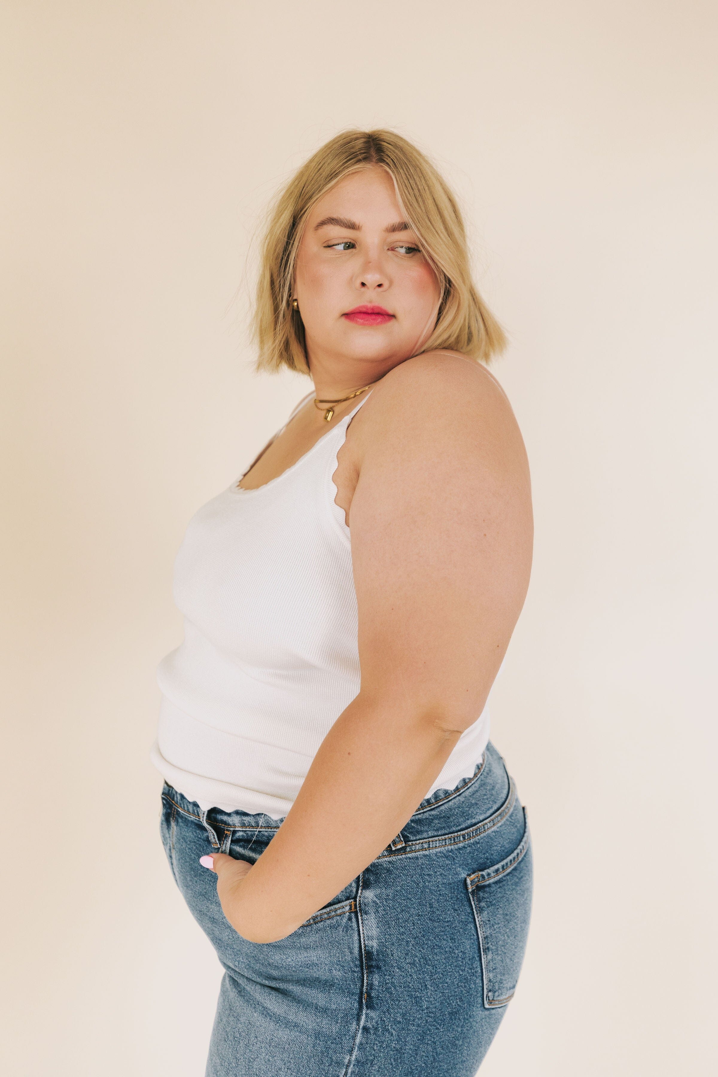 PLUS SIZE - Simply Chic Tank Top
