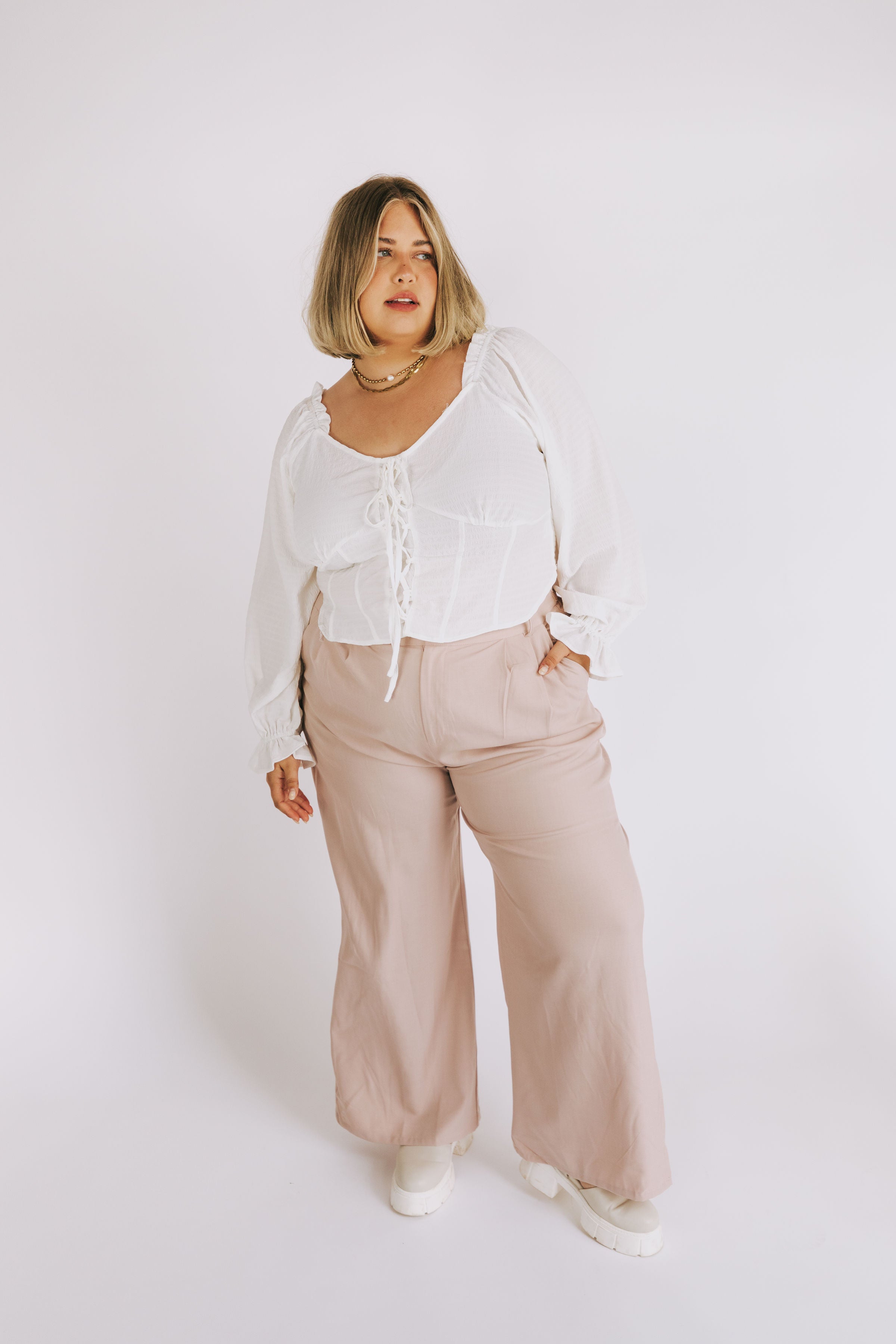 PLUS SIZE - Going Downtown Pants
