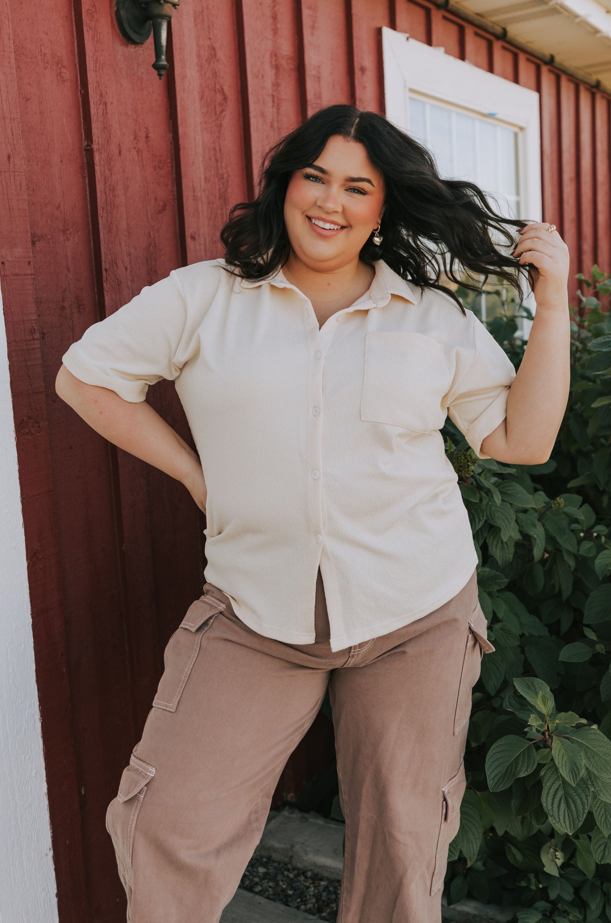 PLUS SIZE - Beginners Luck Top