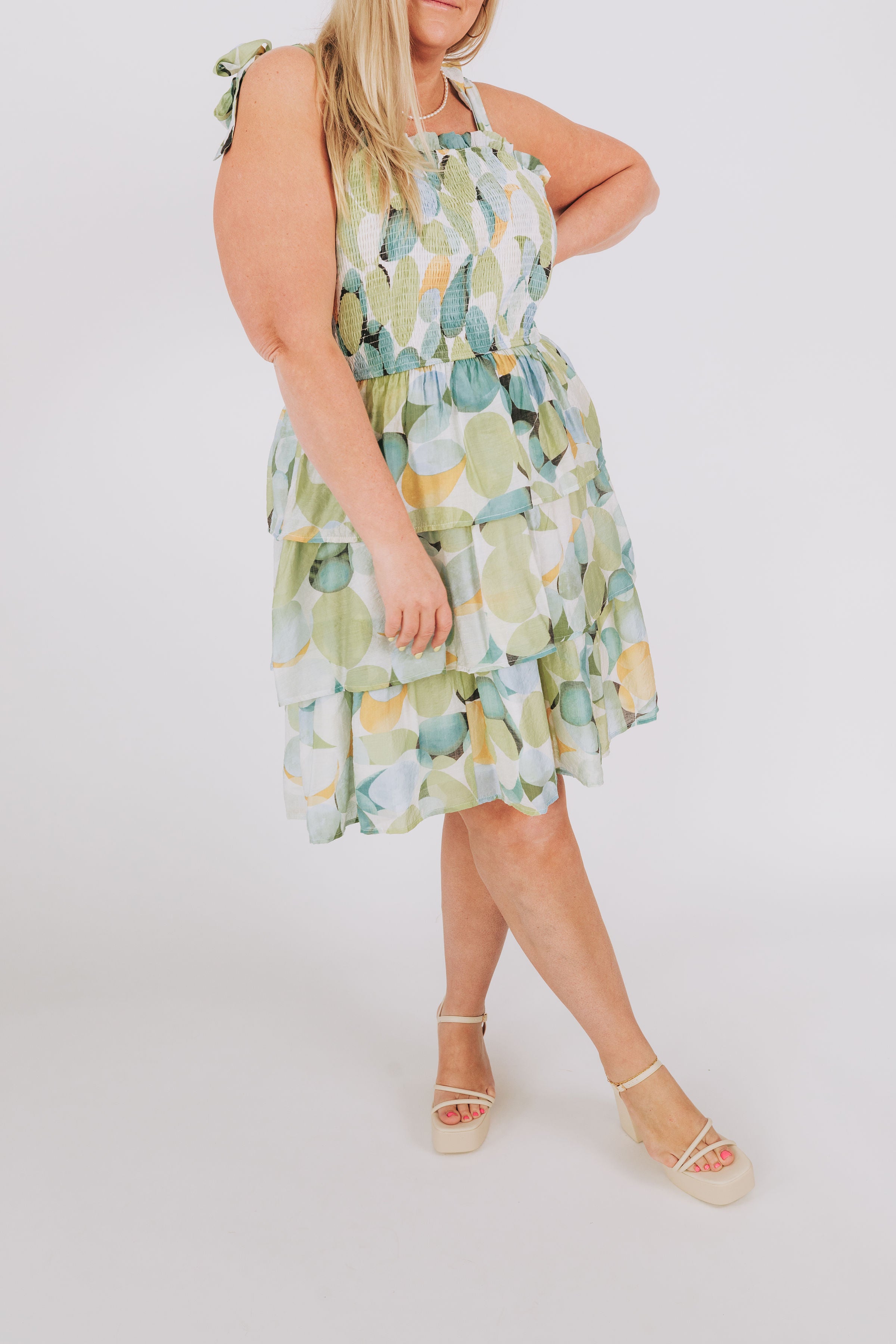 PLUS SIZE - Endless Sky Dress