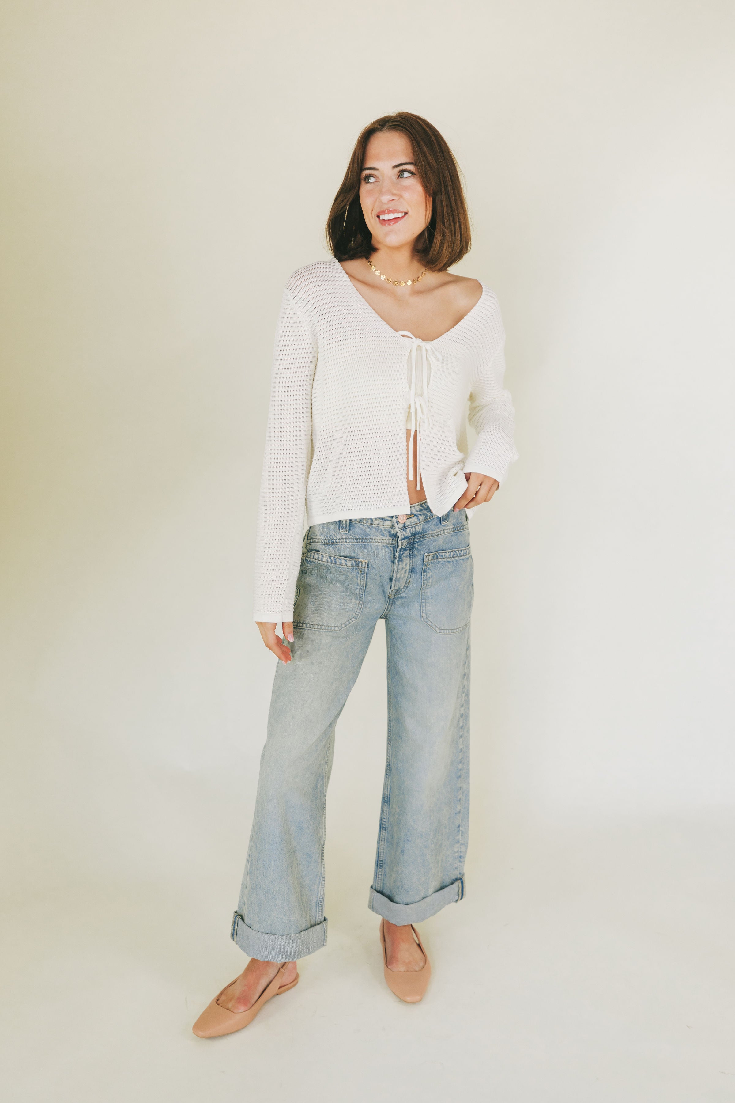 FREE PEOPLE - Palmer Cuffed Jeans - 2 Colors