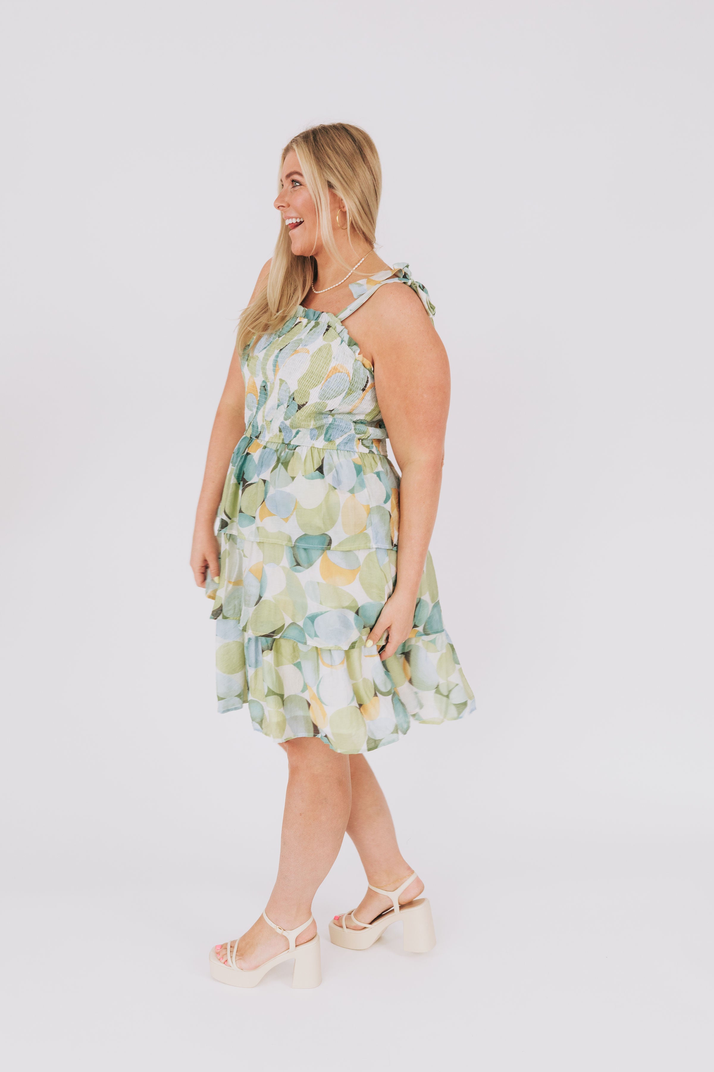 PLUS SIZE - Endless Sky Dress