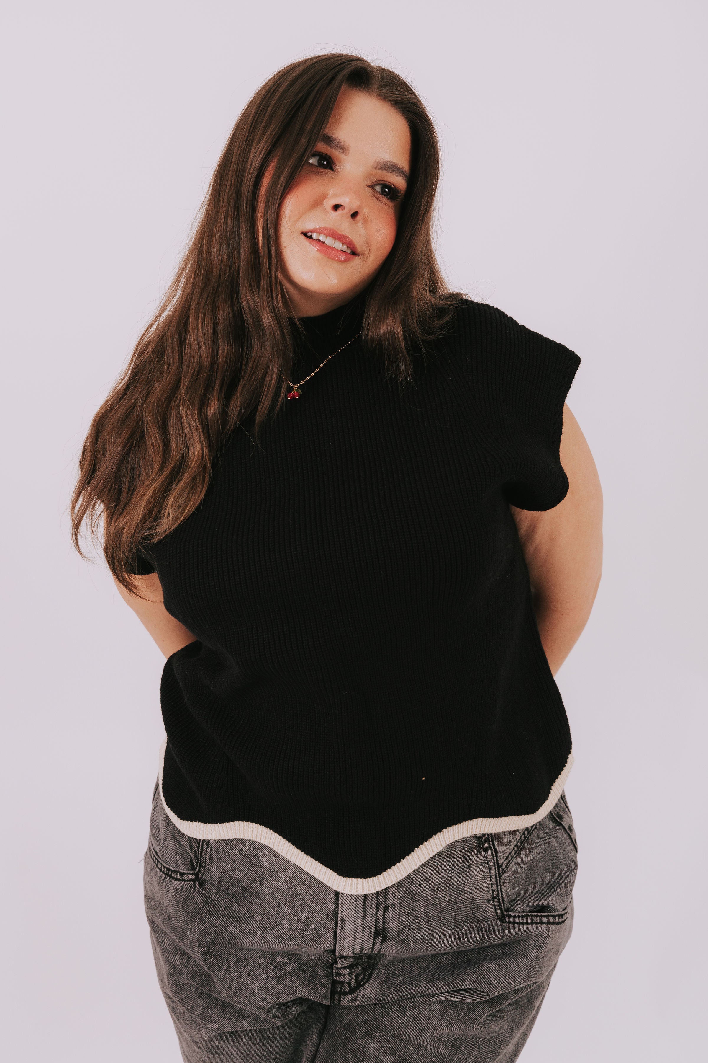 PLUS SIZE - Vested Interest Top