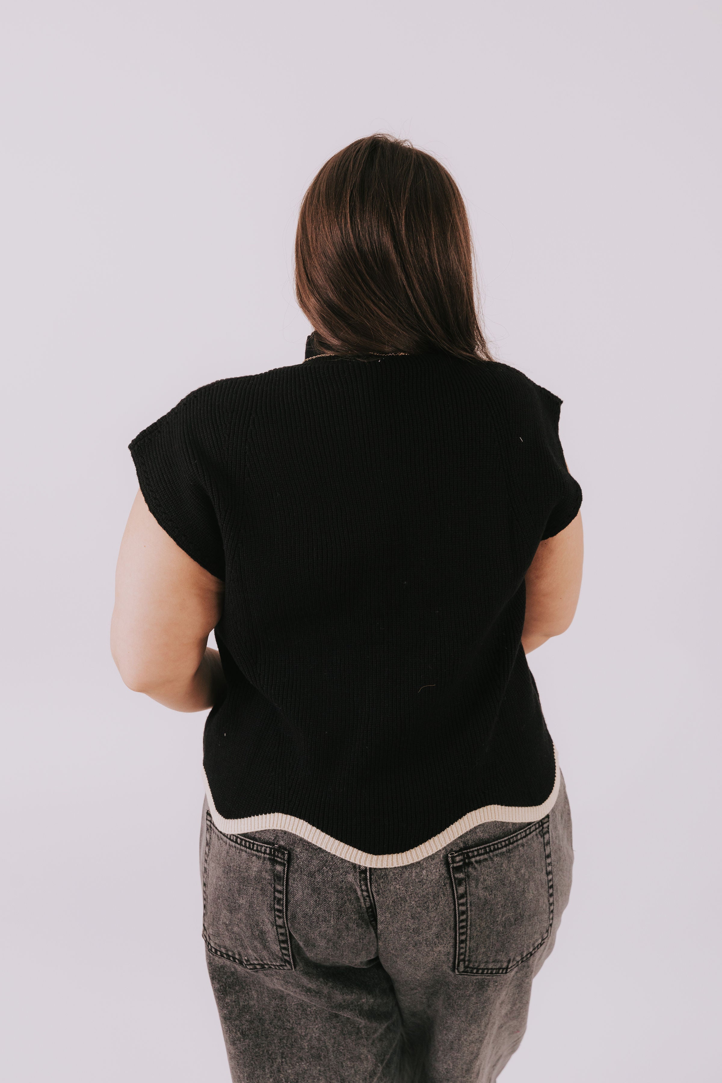 PLUS SIZE - Vested Interest Top