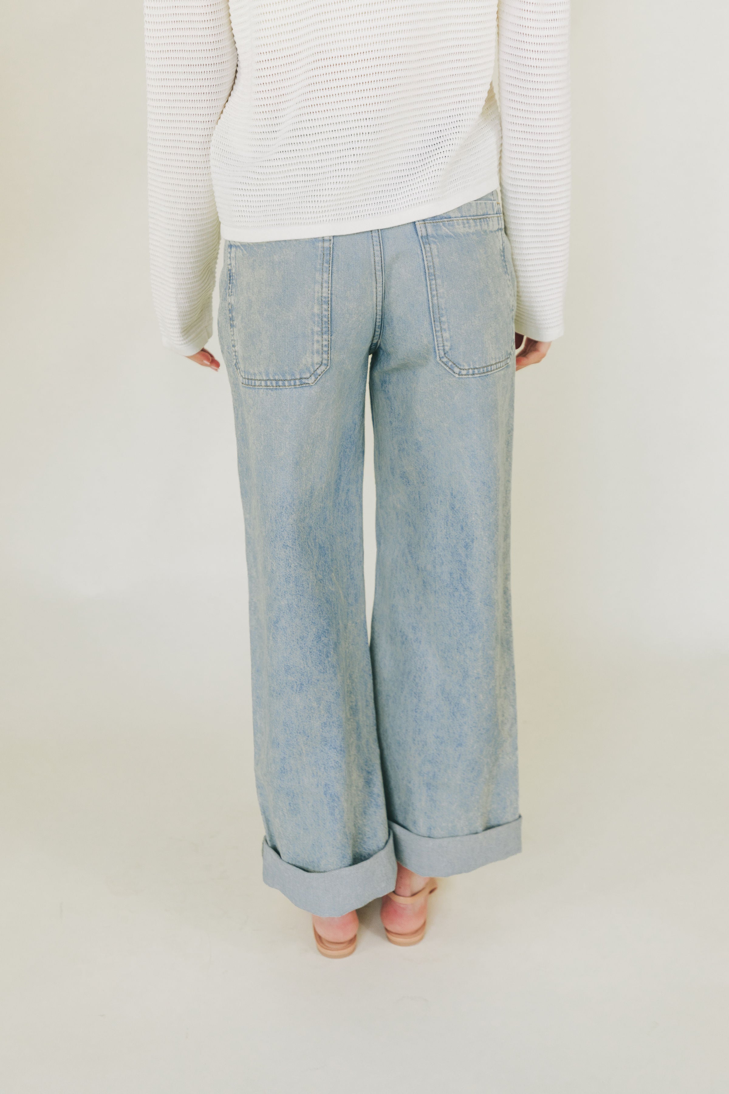 FREE PEOPLE - Palmer Cuffed Jeans - 2 Colors