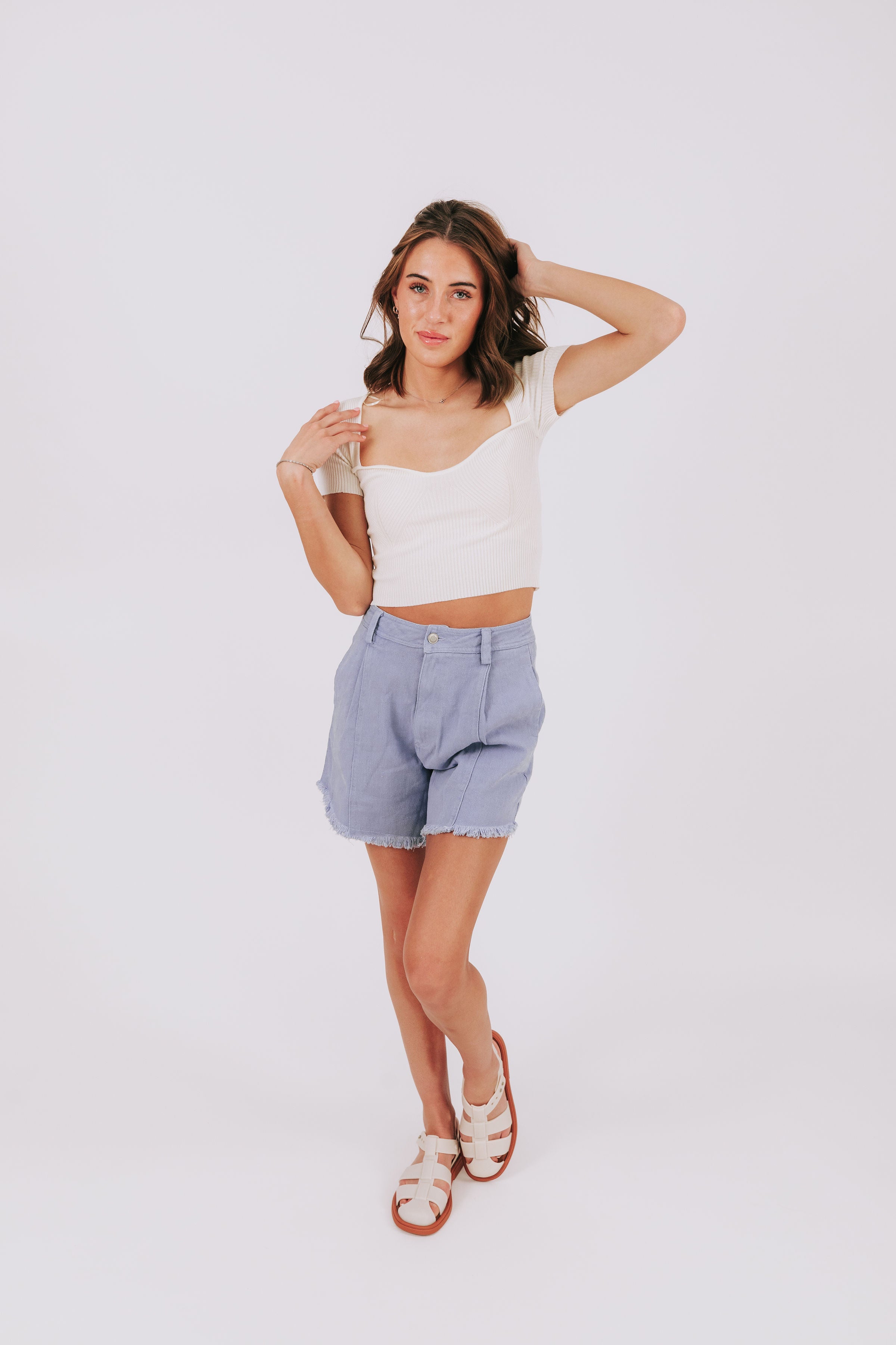 Sandy Flare Shorts - 2 Colors!