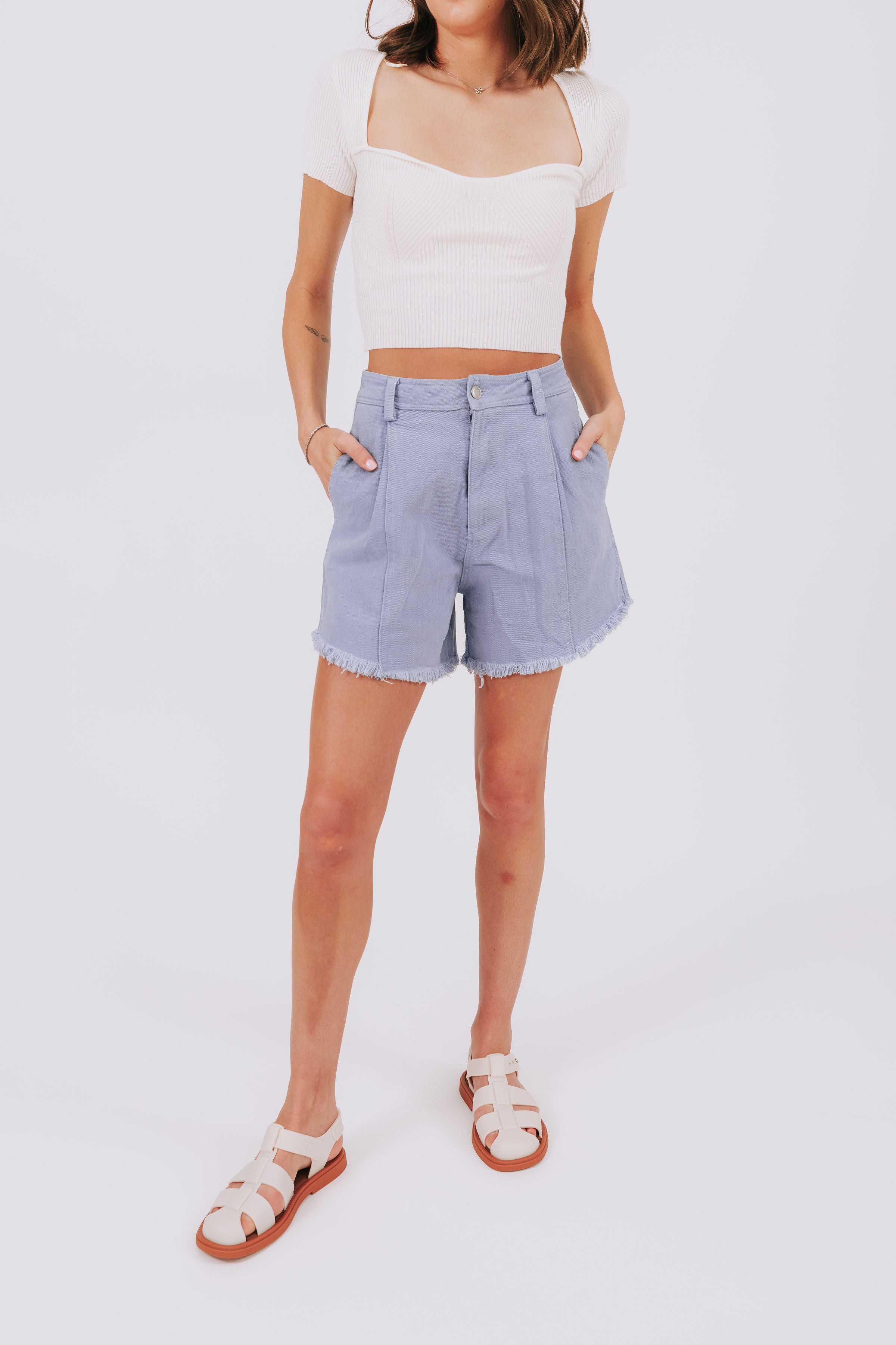 Sandy Flare Shorts - 2 Colors!