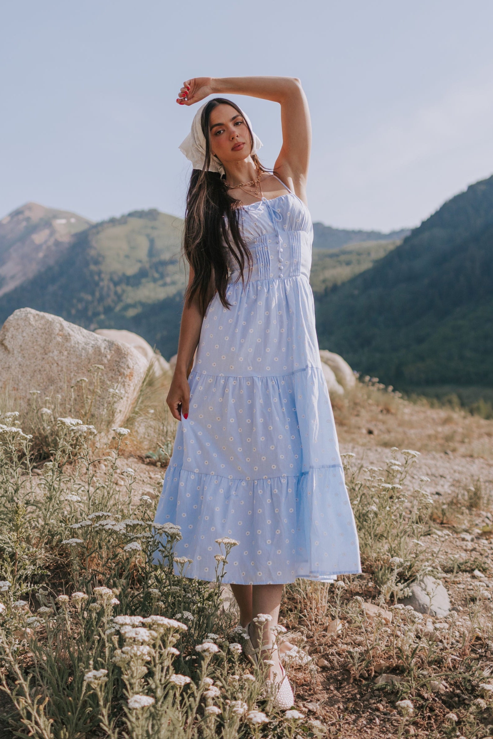 Beneath Blue Skies Dress