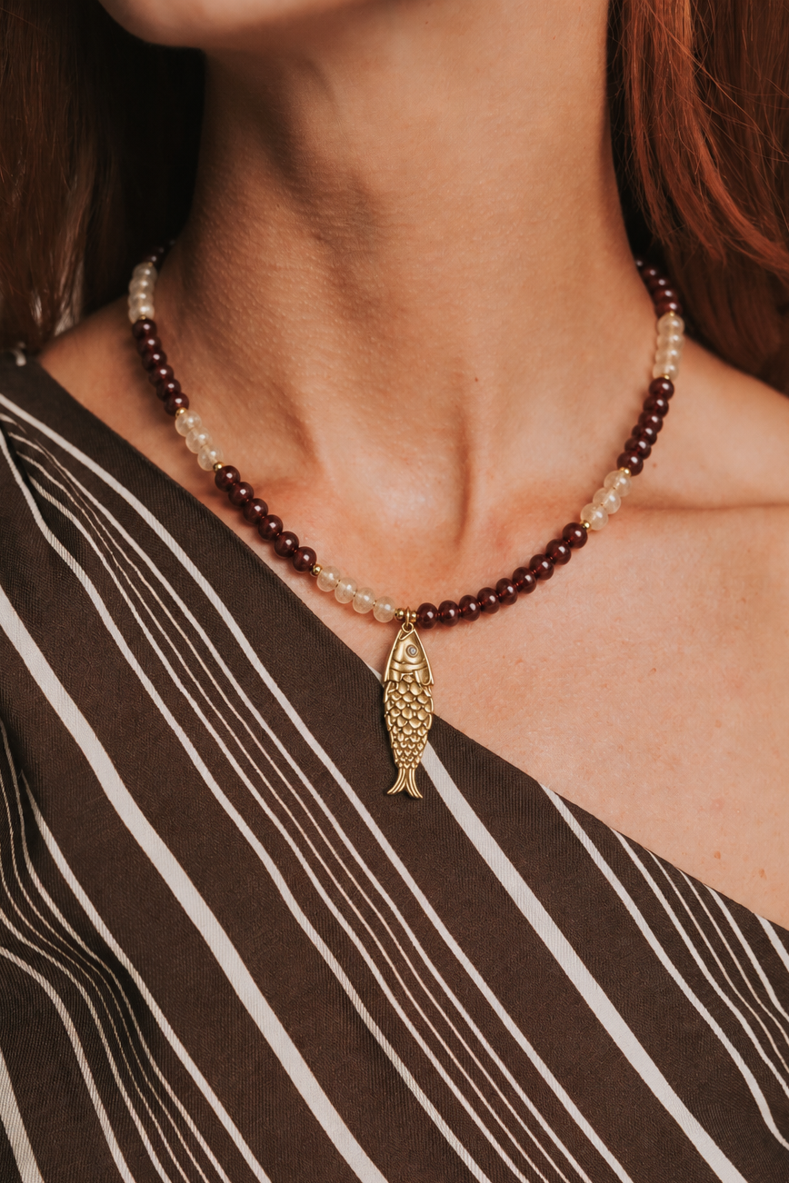 Darling Days Fish Necklace