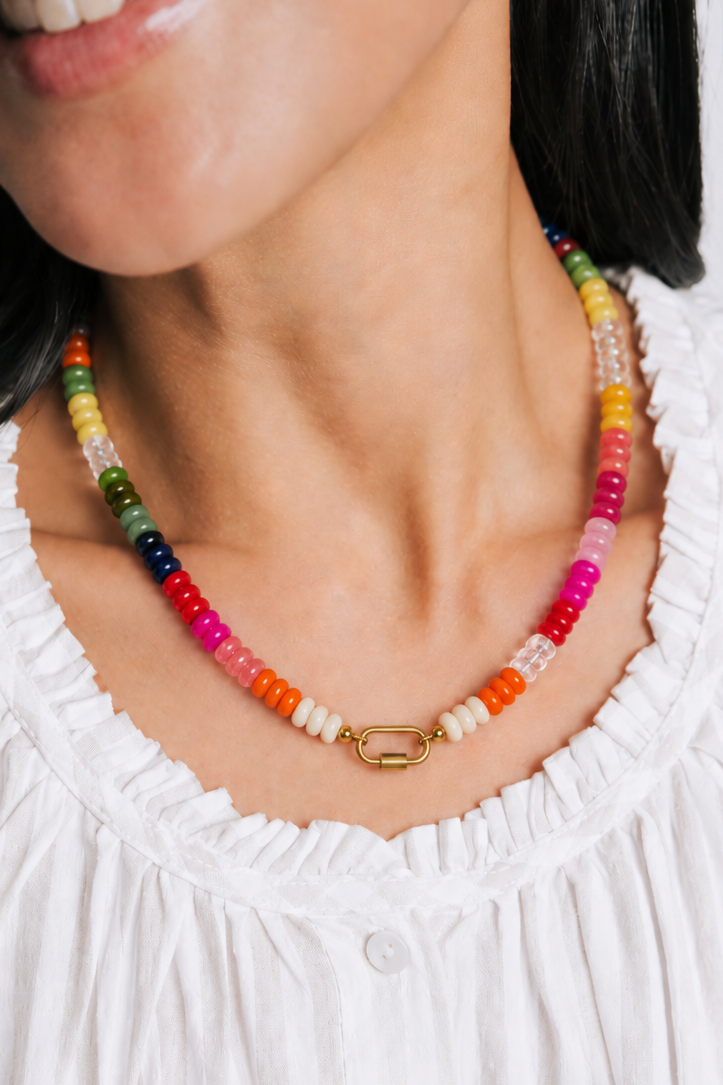 You're a Gem Beaded Necklace