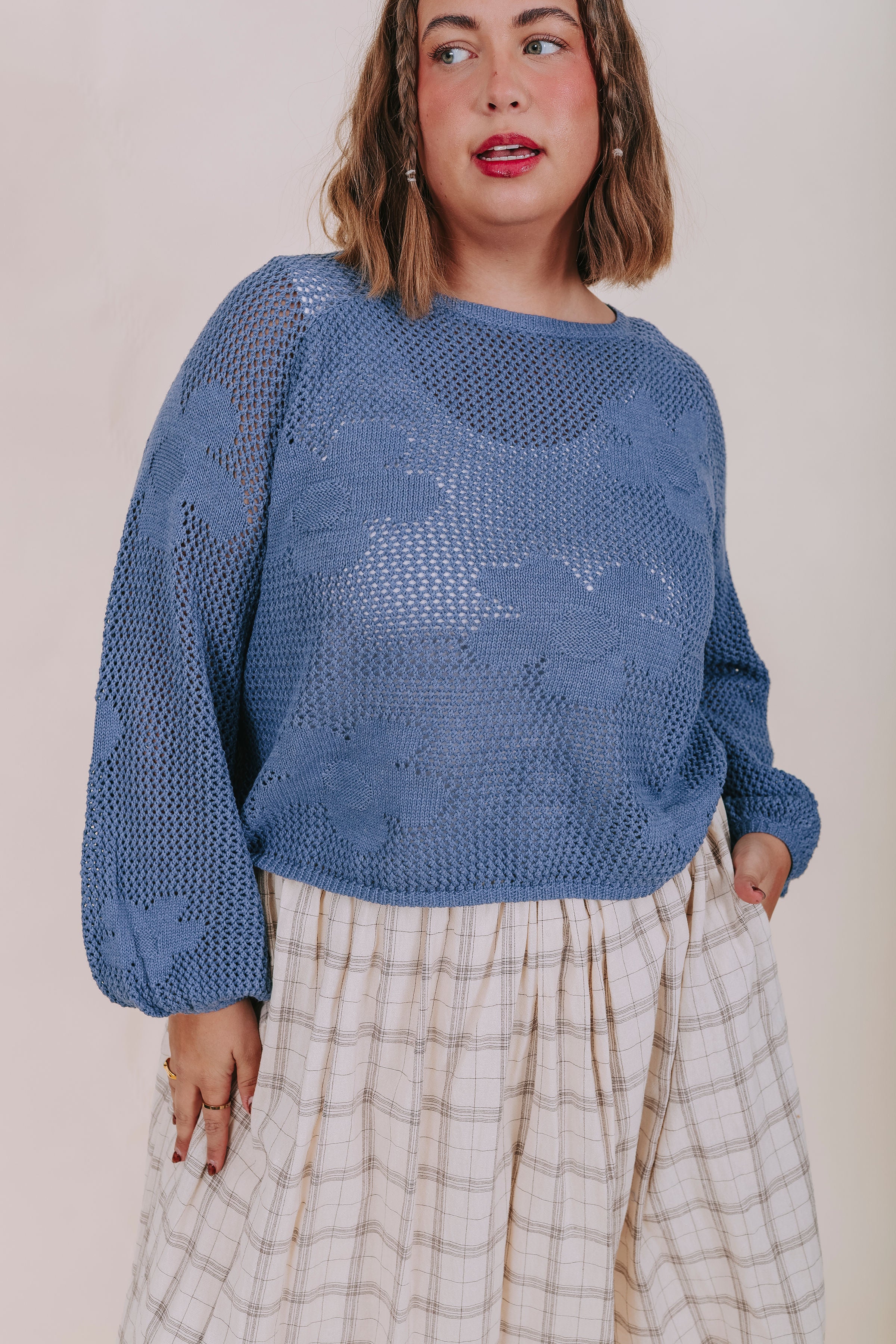 PLUS SIZE - Summer Daze Sweater