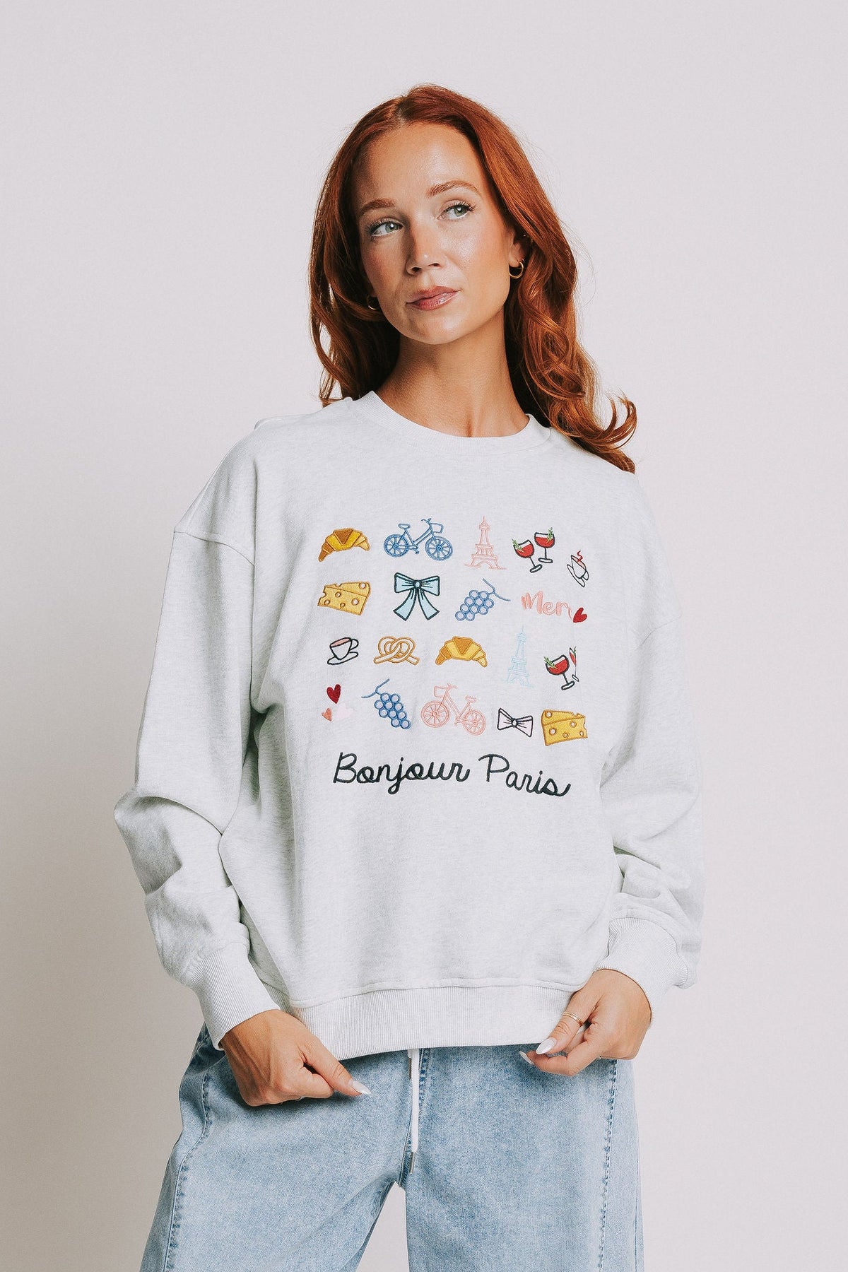 Bonjour Paris Sweatshirt