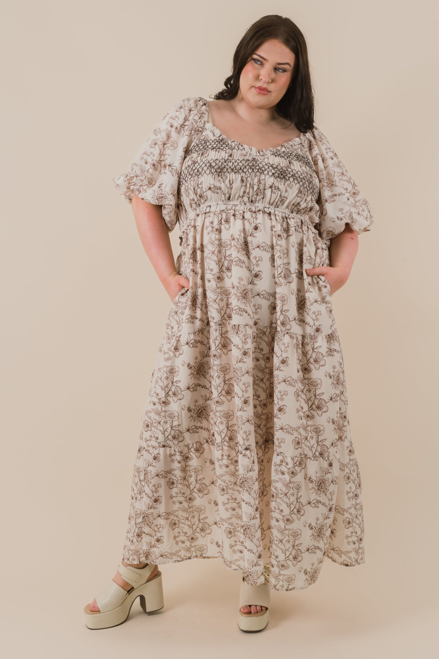 PLUS SIZE - When We First Met Dress - 2 Colors!