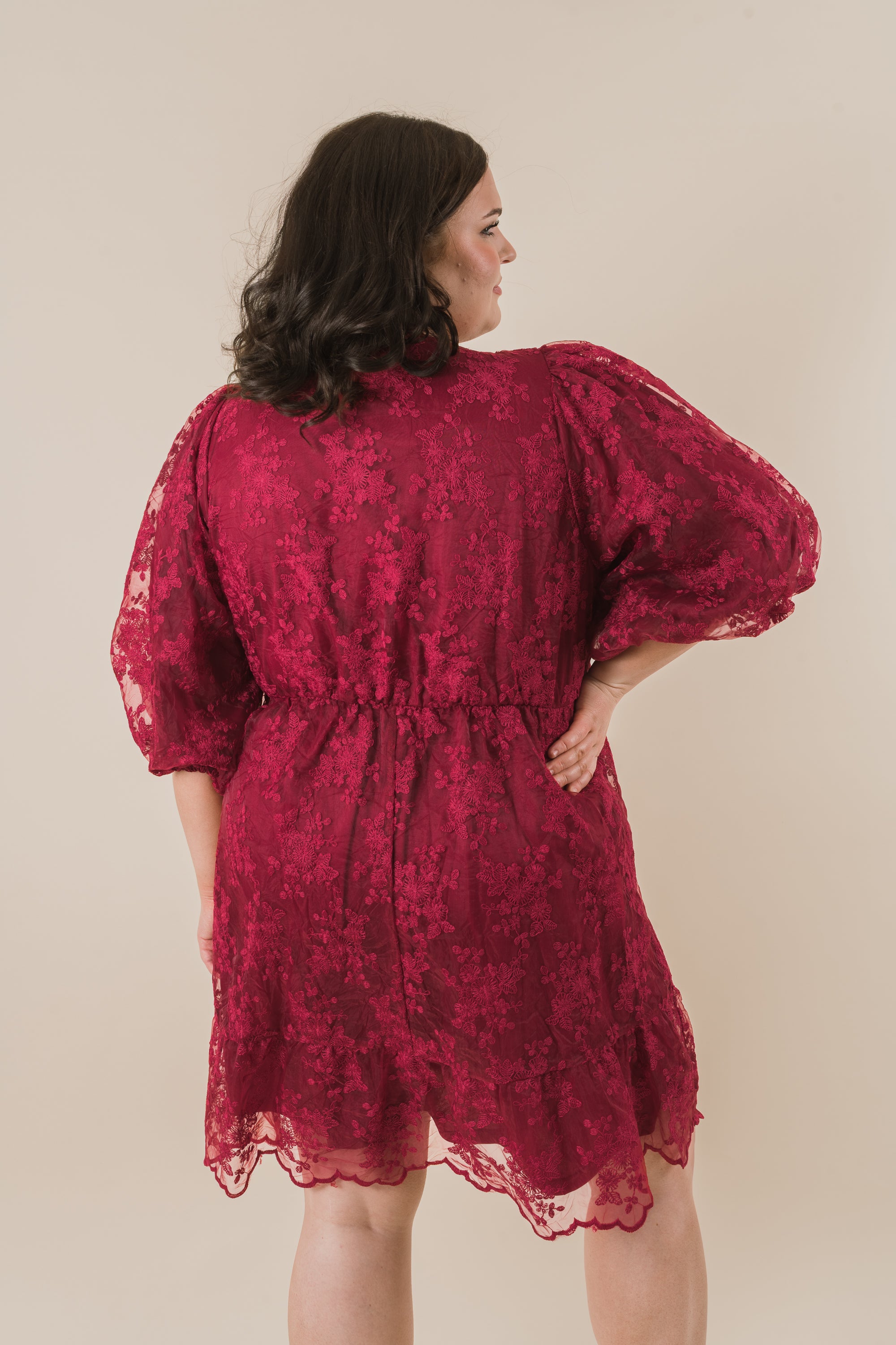PLUS SIZE - Stars In The Night Dress