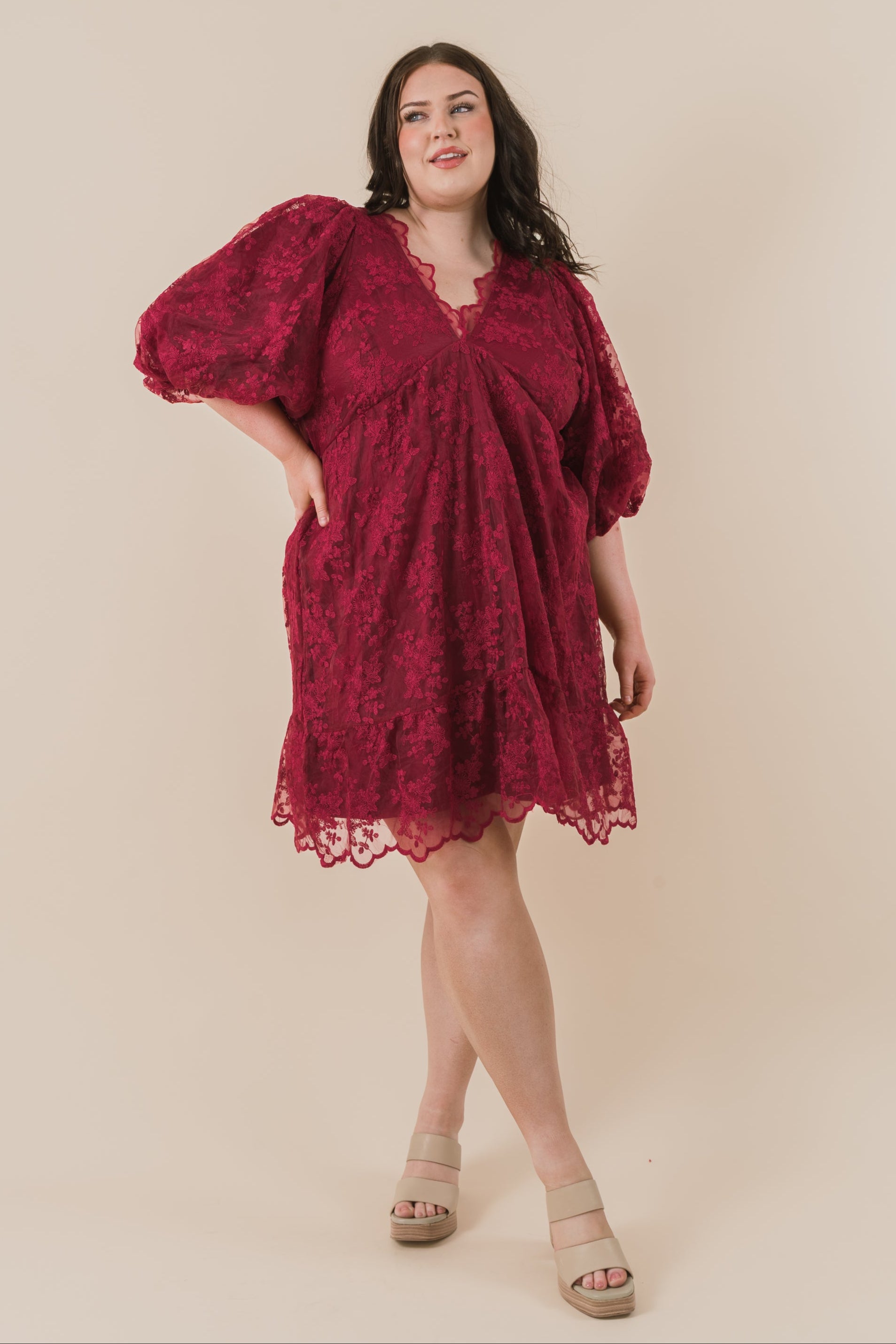 PLUS SIZE - Stars In The Night Dress
