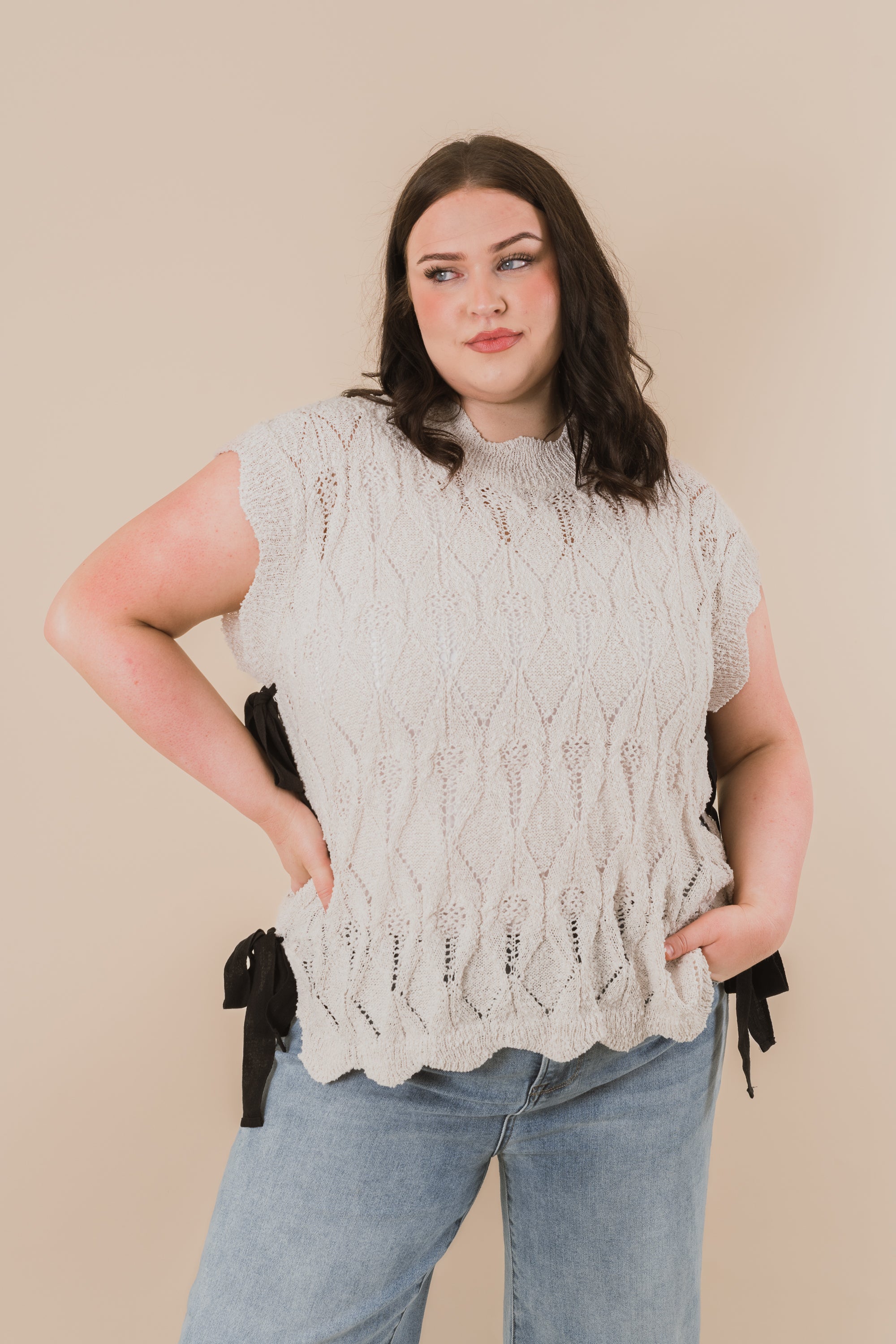 PLUS SIZE - Tell Me I'm Right Top