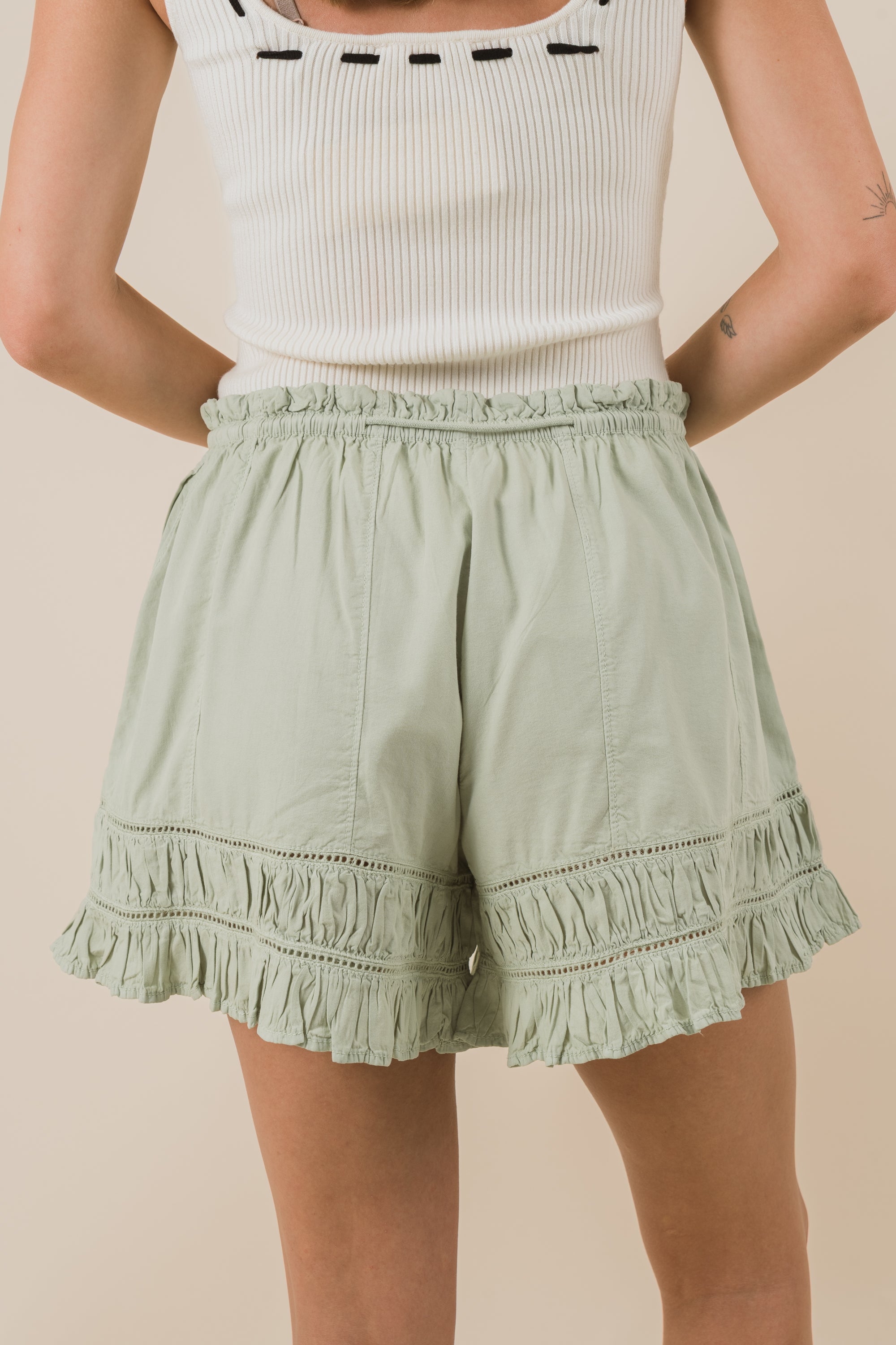 free people dress shorts Free People Women's Cambridge Pull-On Shorts - Seedling