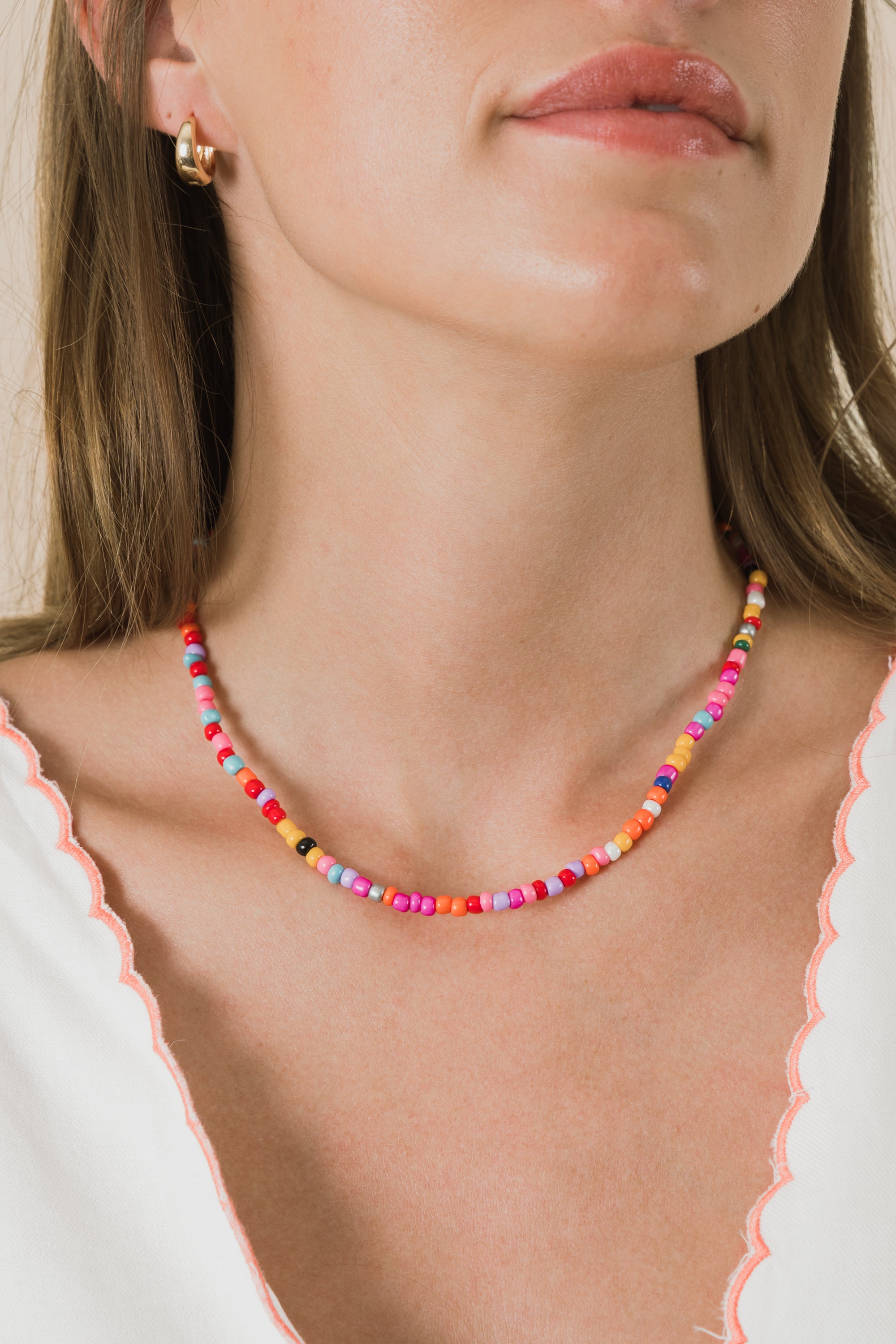 Lips Like Candy Necklace