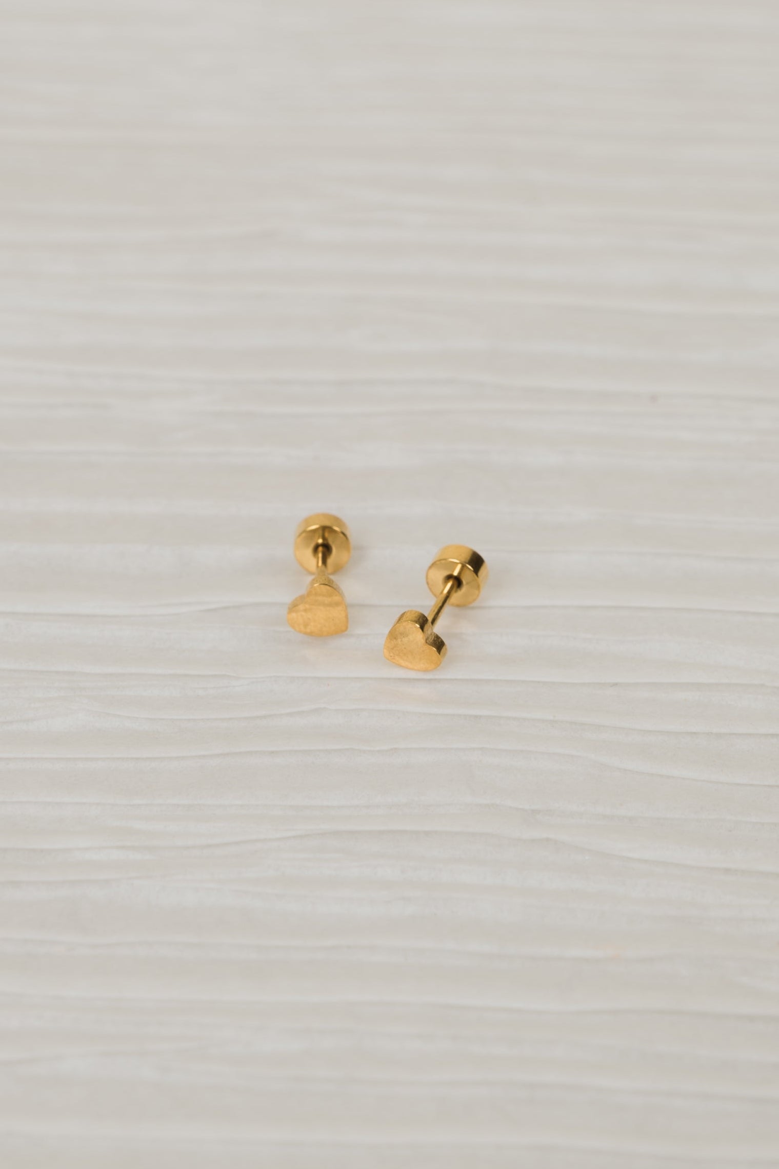 Happy Heart Earrings - 18K Gold Plated