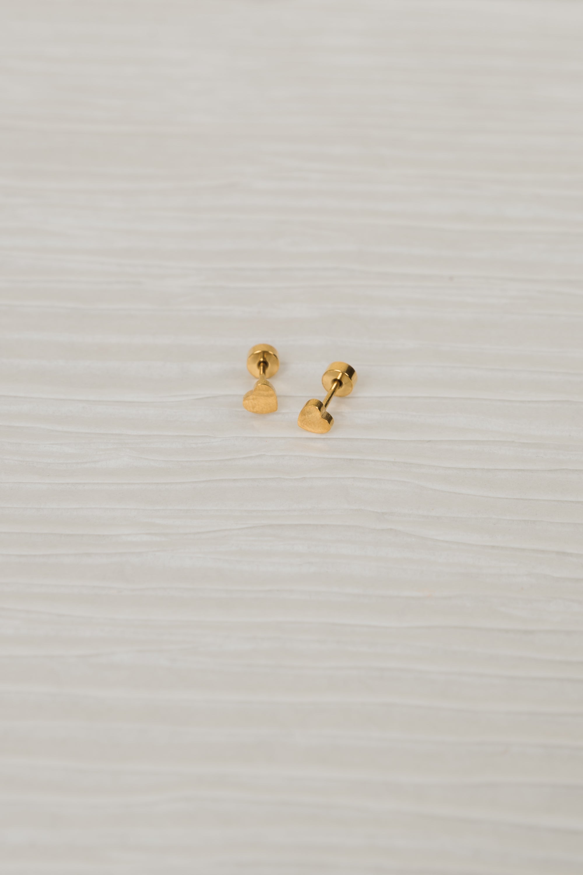 Happy Heart Earrings - 18K Gold Plated