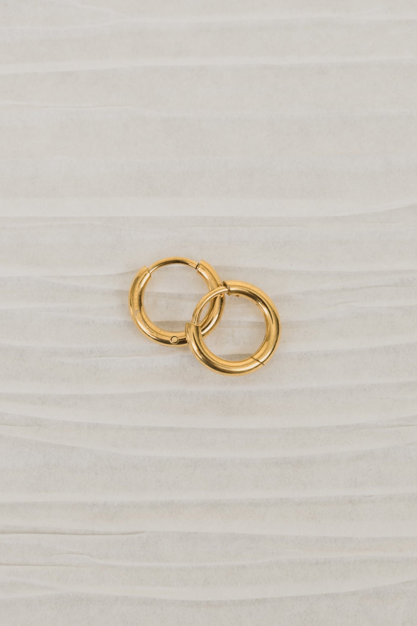 Once More Earrings - 18K Gold Plated - 3 Sizes!
