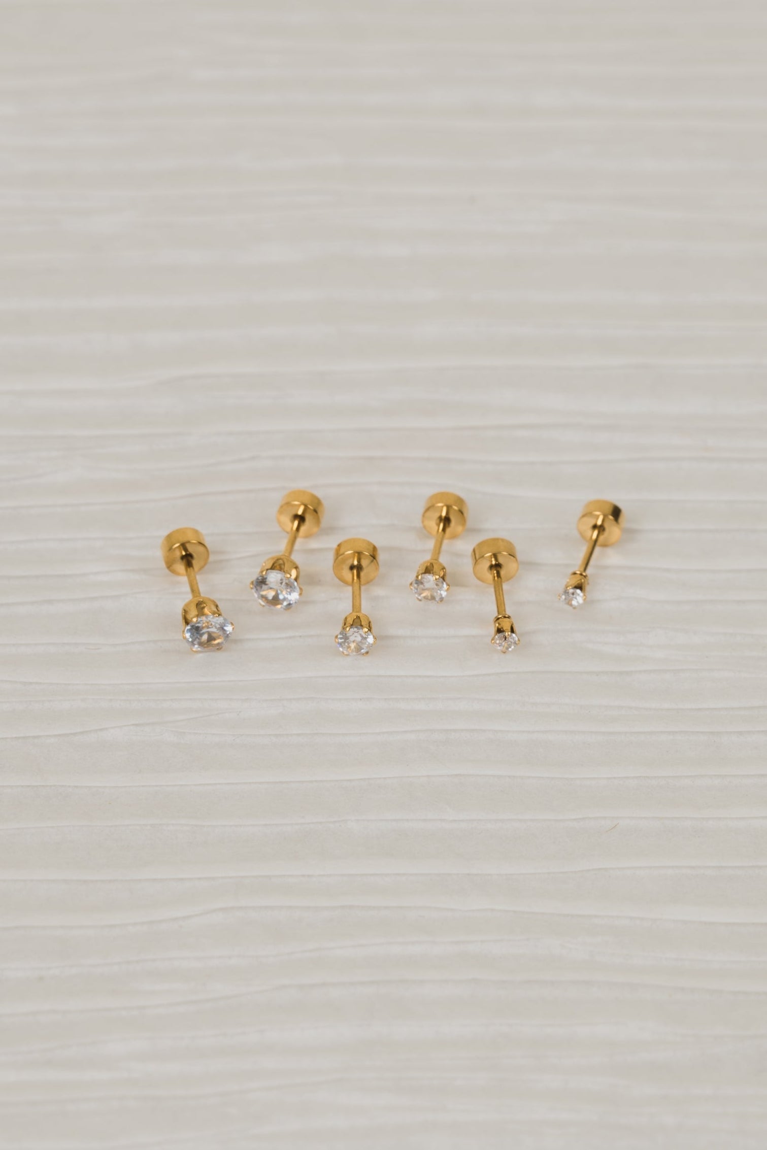 Always Sparkling Earrings - 18K Gold Plated