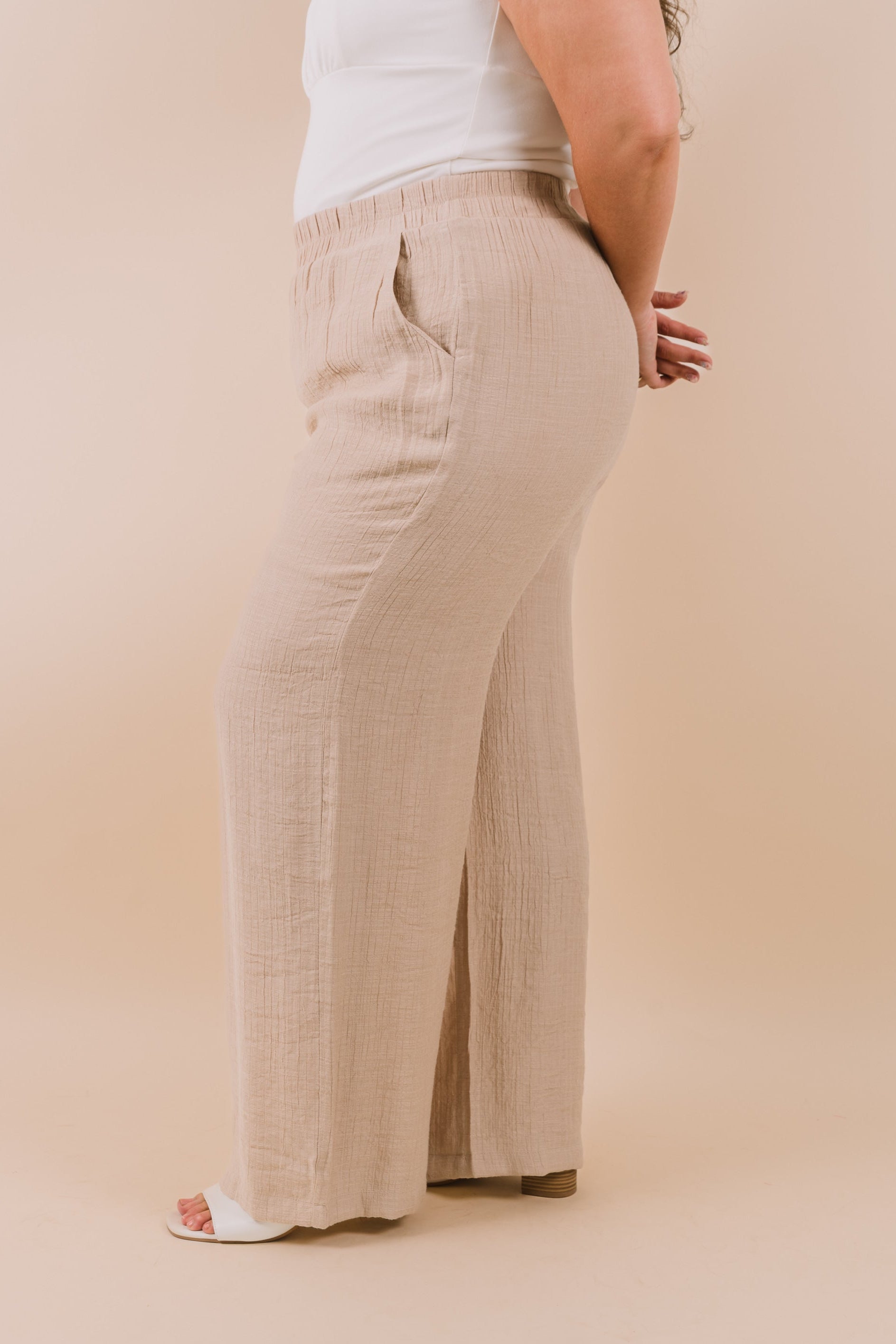 PLUS SIZE - Back And Forth Pants