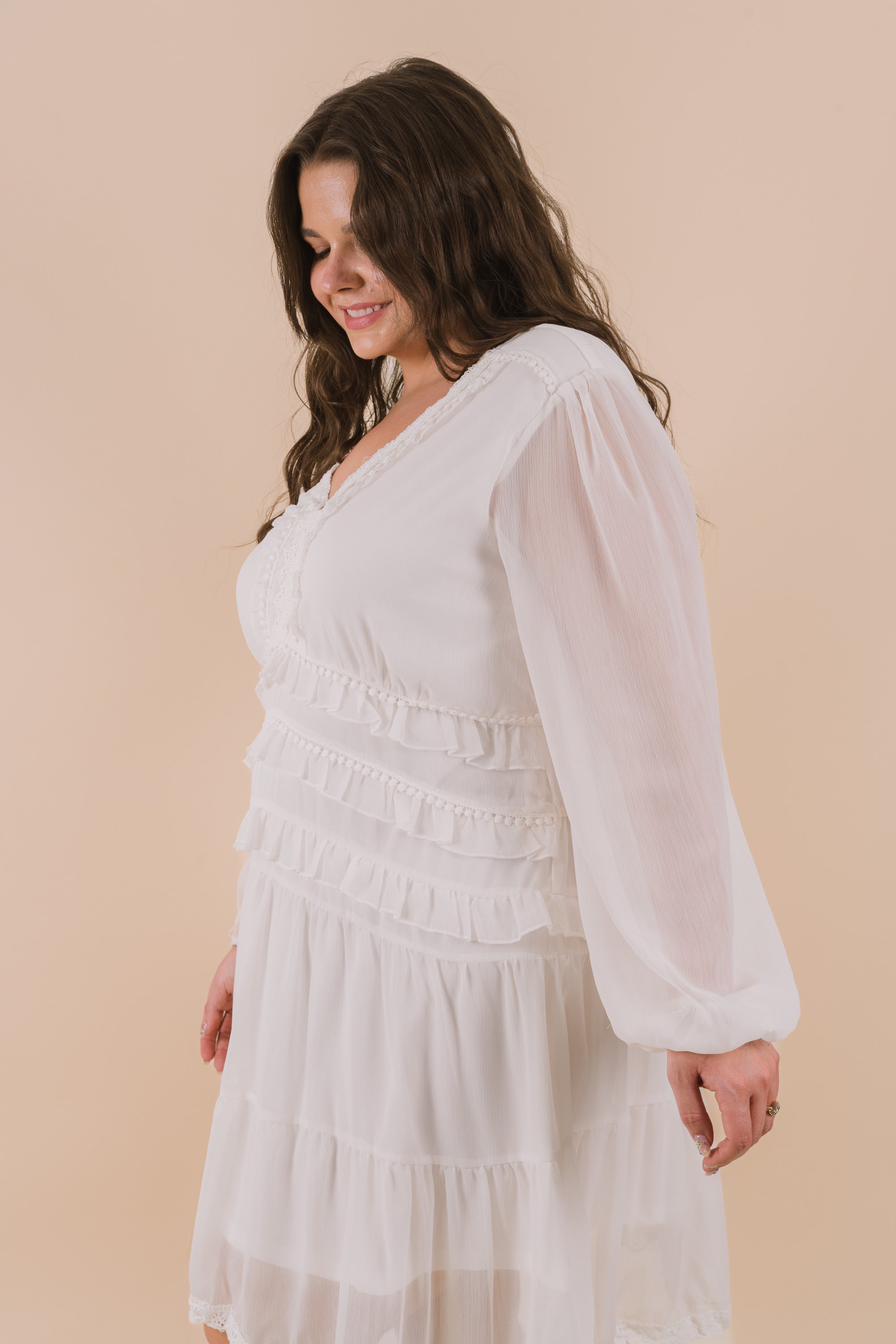 PLUS SIZE - We Could Last Forever Dress