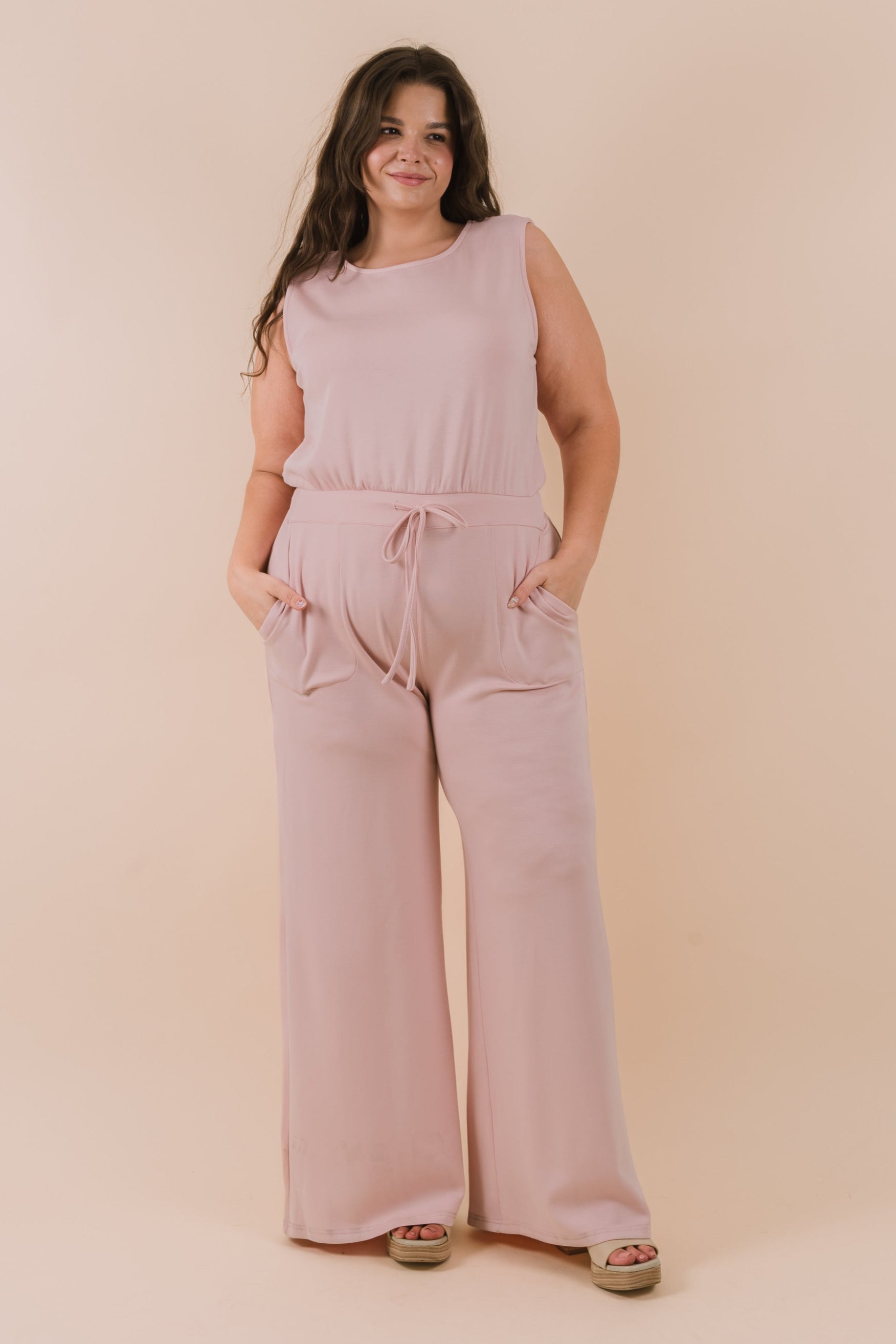 PLUS SIZE - On a Whim Jumpsuit
