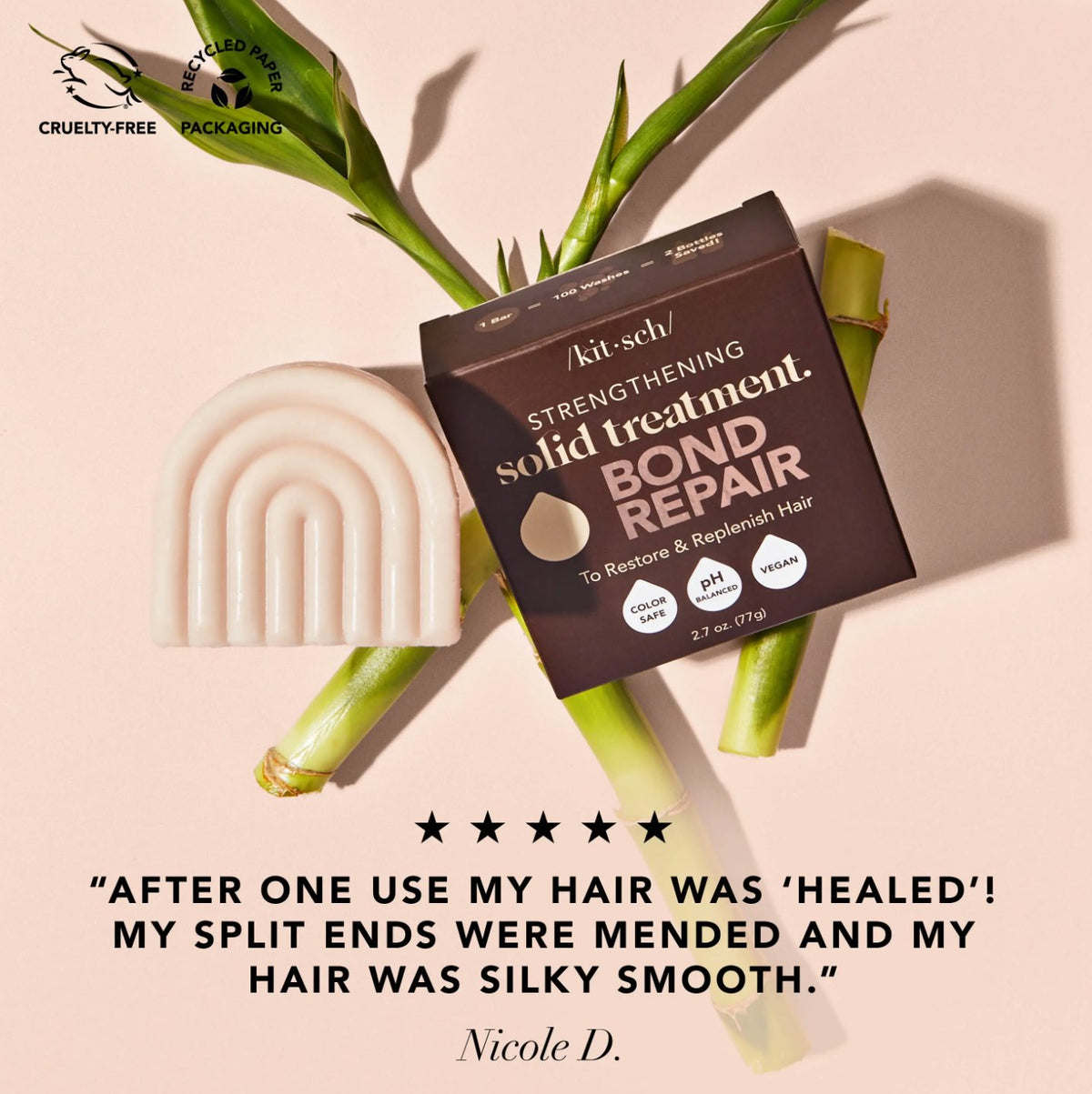 KITSCH -Strengthening Bond Repair Solid Hair Mask 