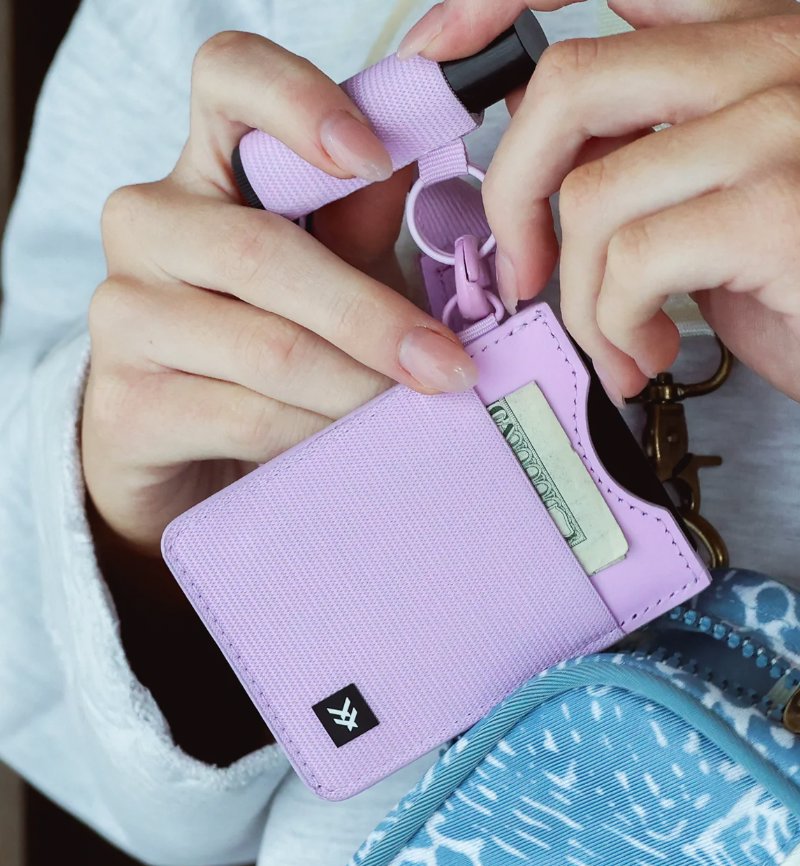 THREAD - Lavender Vertical Wallet 