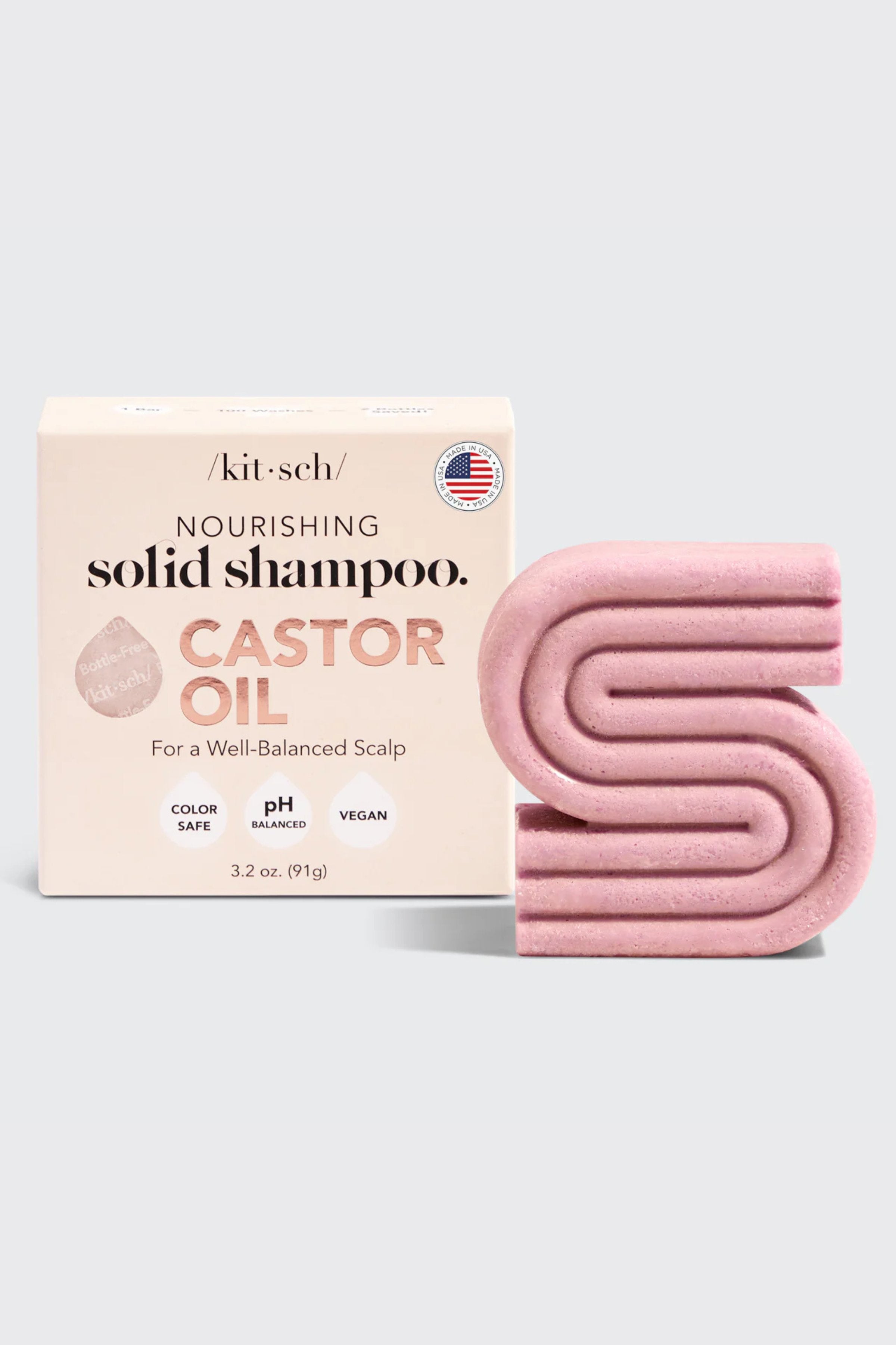 KITSCH - Castor Oil Nourishing Shampoo Bar 