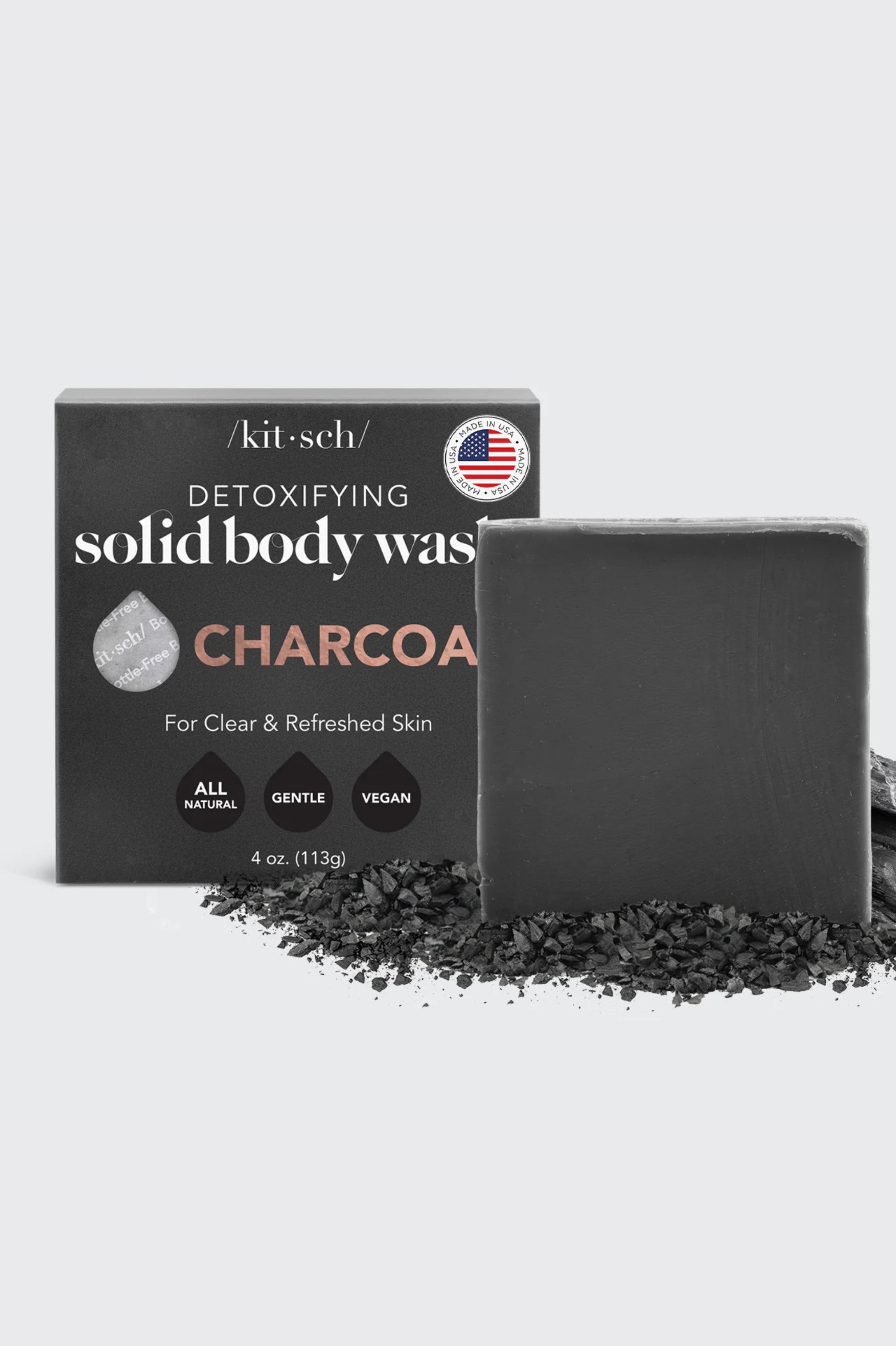 KITSCH -Charcoal Detoxifying Body Wash Bar 