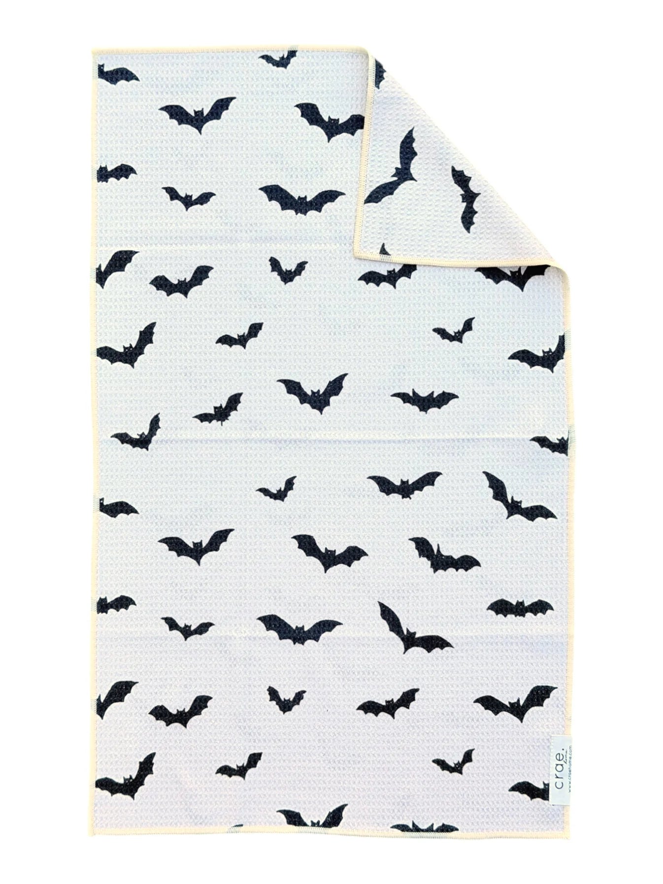 CRAE.HOME - A Little Batty Double-Sided Hand Towel