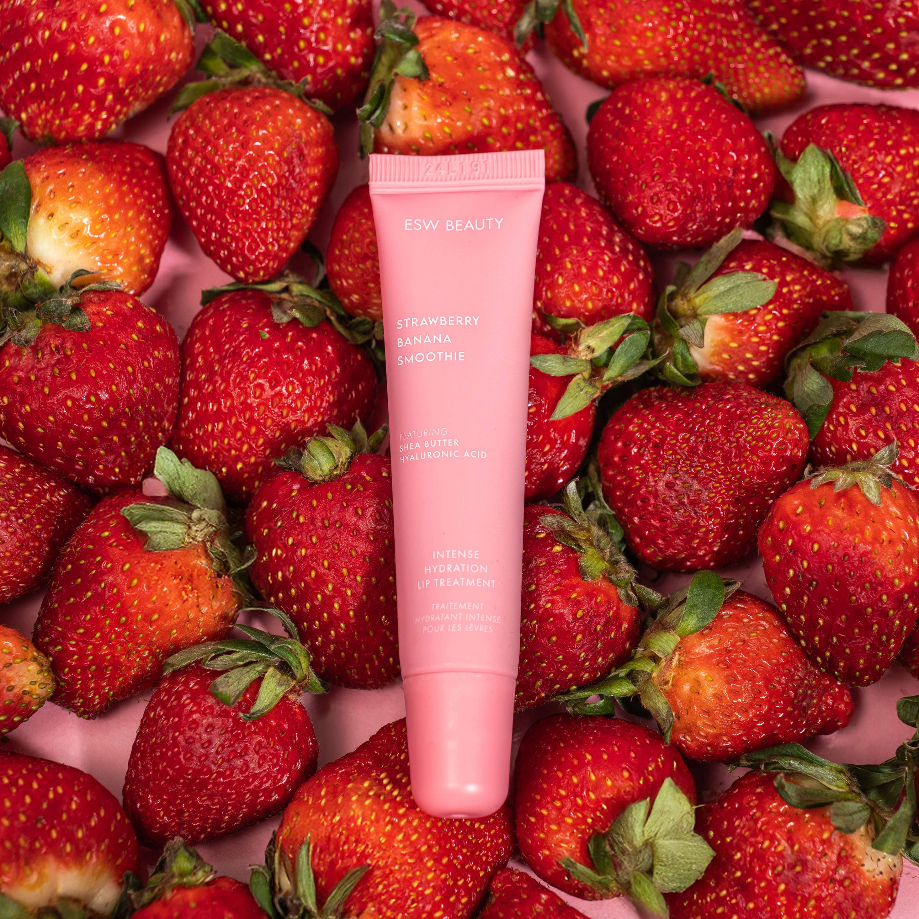 ESW BEAUTY - Strawberry Banana Smoothie Intense Hydration Lip Treatment