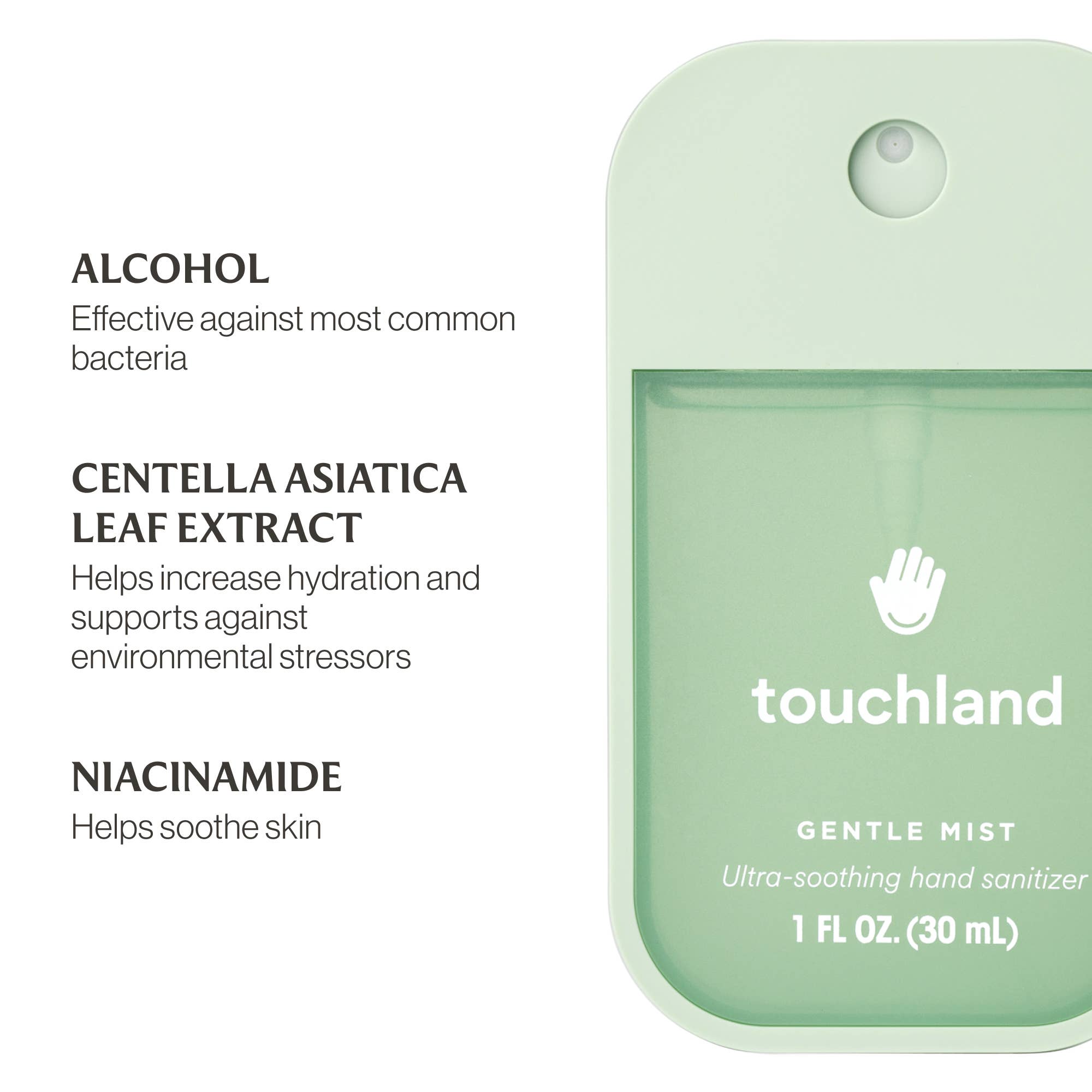 TOUCHLAND - Lily Of The Valley Gentle Mist Ultra-Soothing Hand Sanitiz