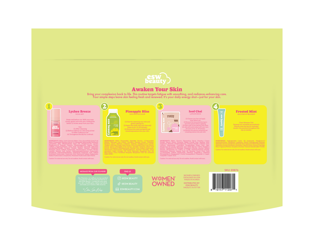 ESW BEAUTY - Awaken Your Skin Revitalizing  Multi-Step Skin Kit