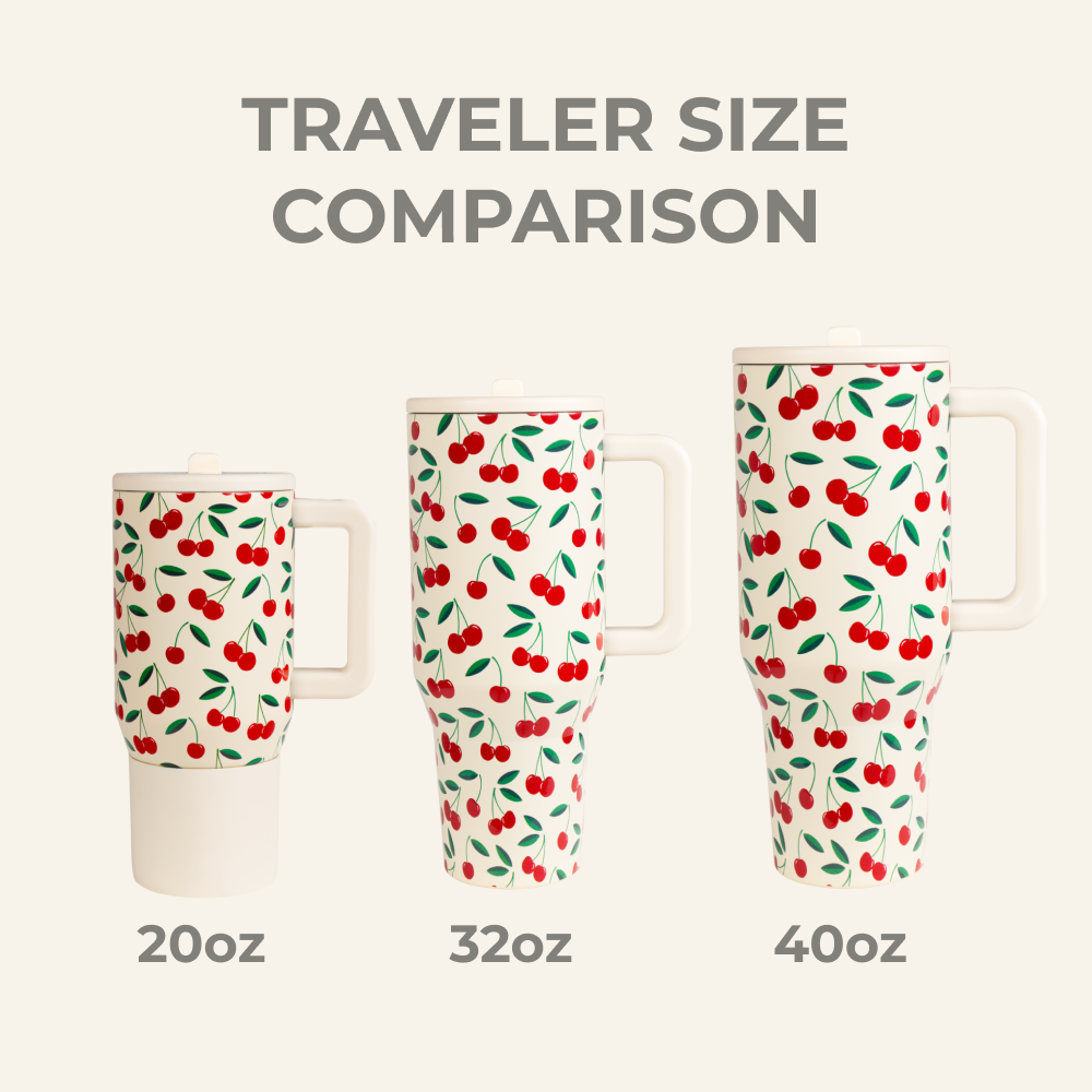 HYDROJUG - Traveler 32 oz - Cherries