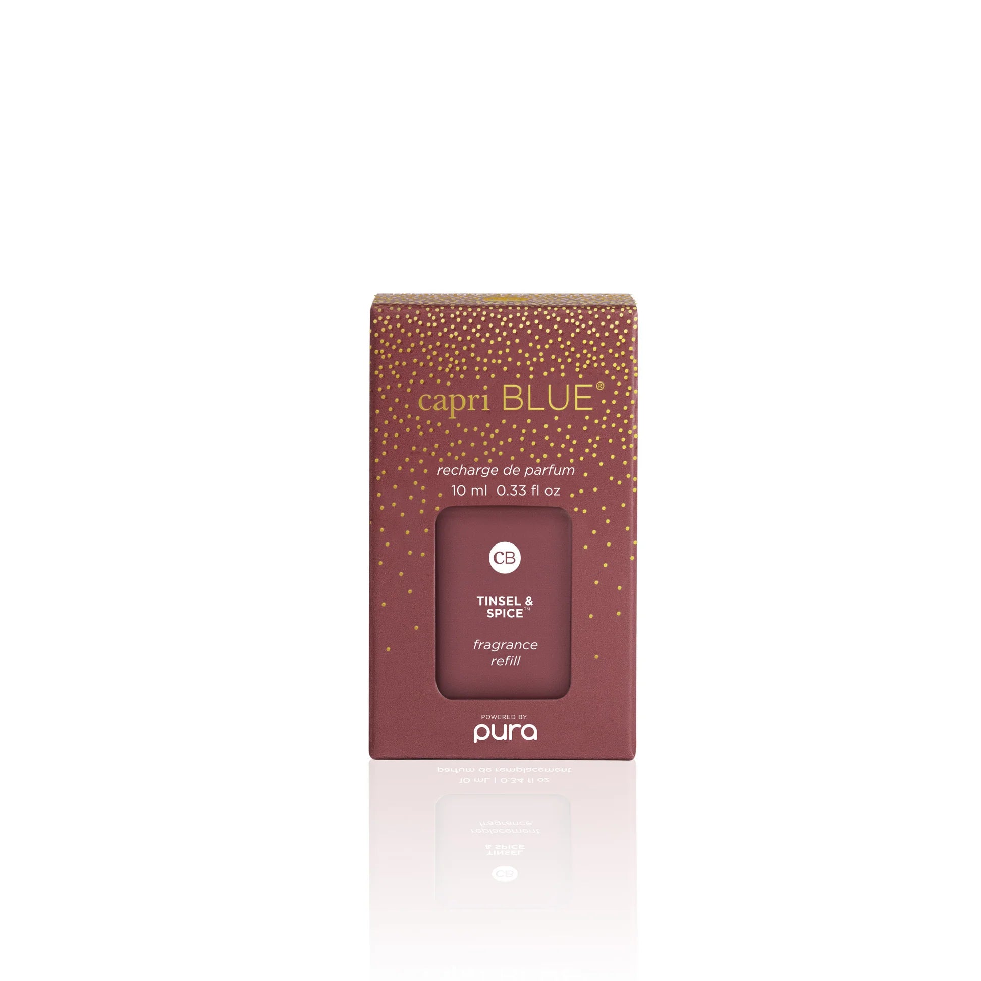 capri blue tinsel and spice diffuser refill