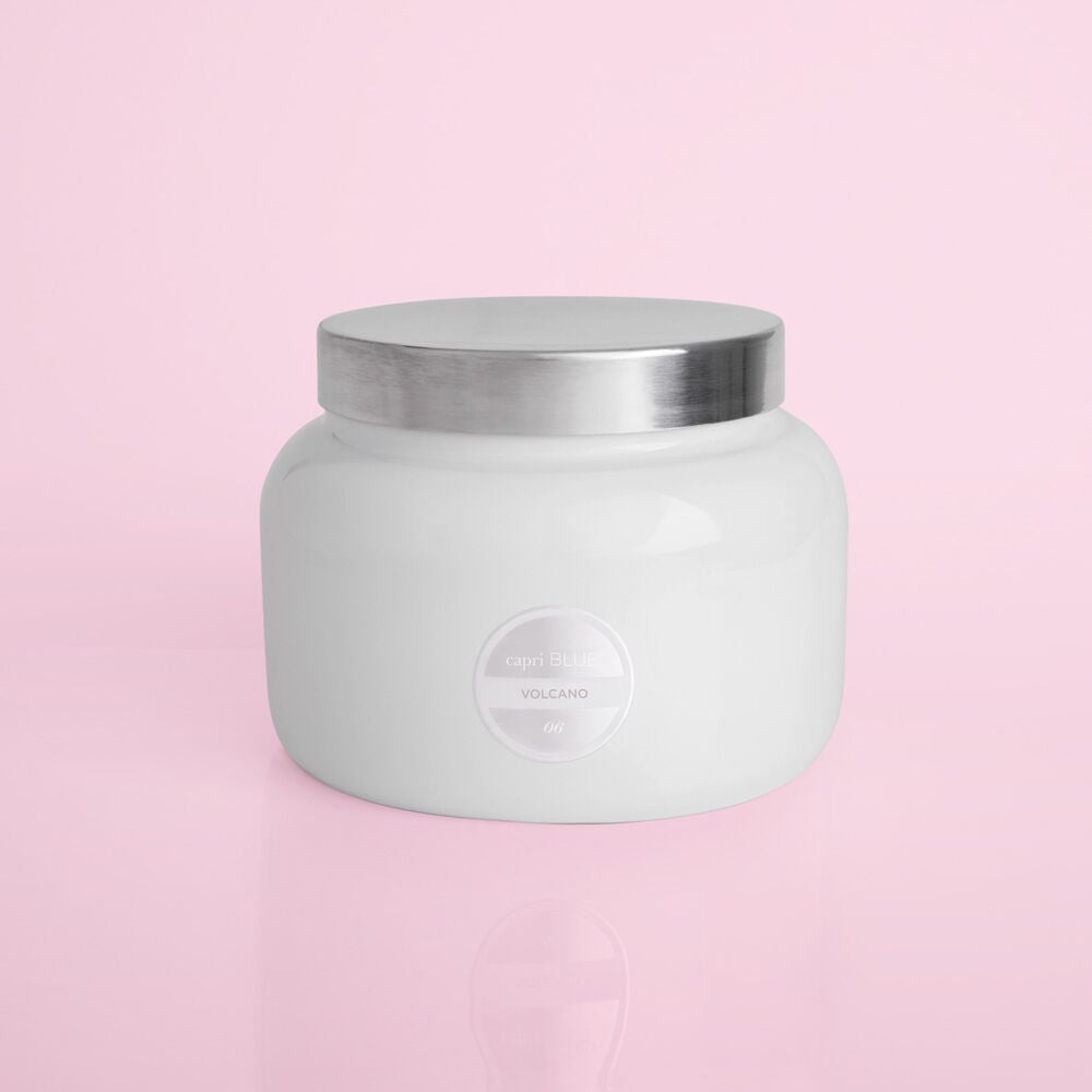 CAPRI BLUE - Volcano White Jumbo Jar, 48 oz 