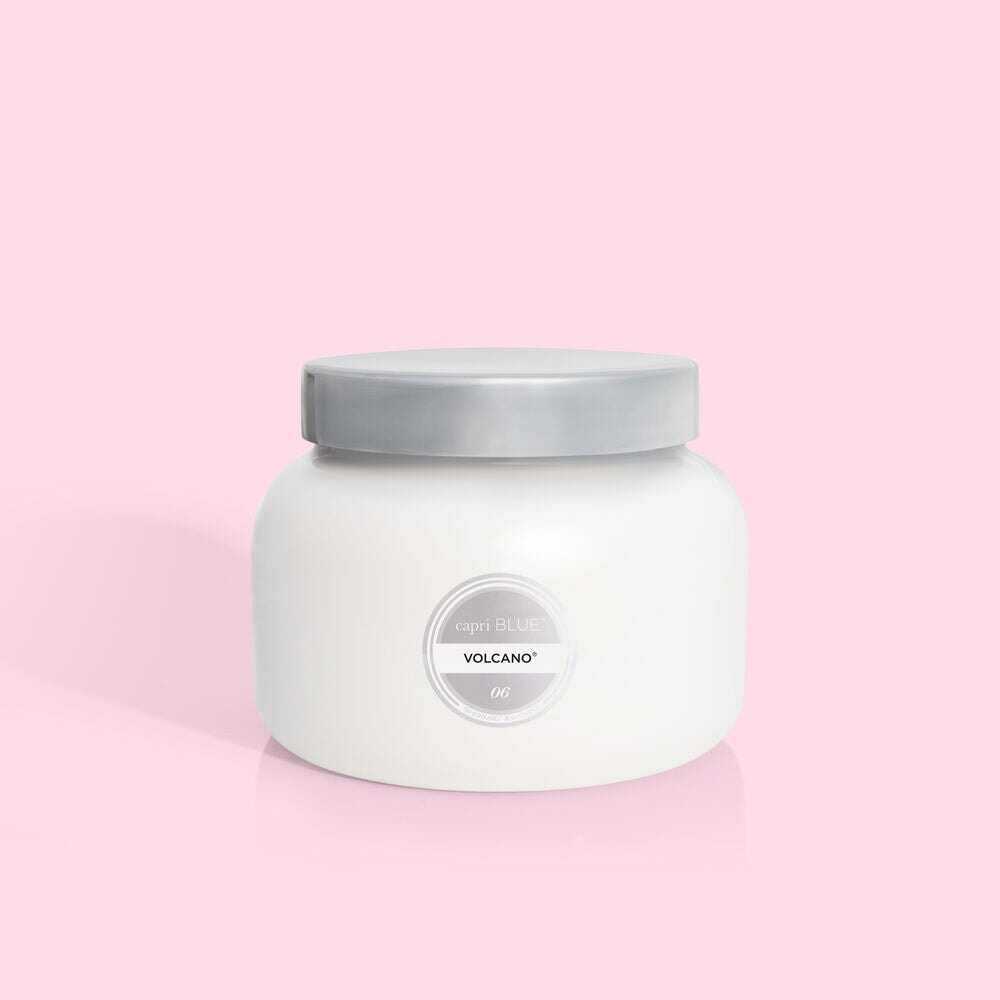 CAPRI BLUE - Volcano White Oversized Jar, 28 oz 
