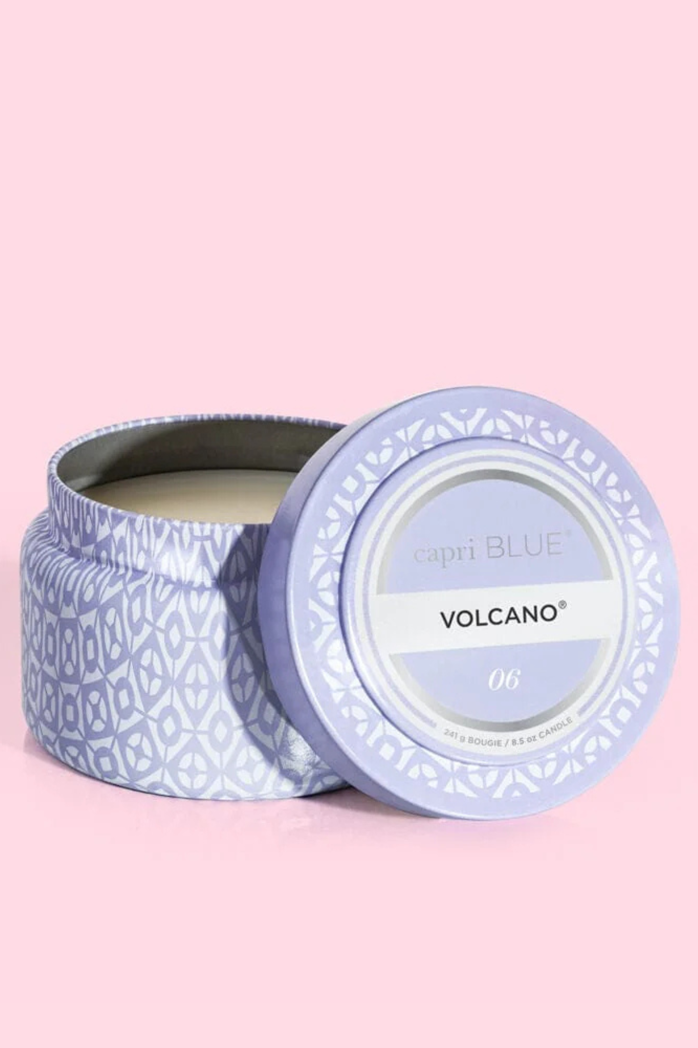 CAPRI BLUE - Volcano Digital Lavender Printed Travel Tin, 8.5 oz