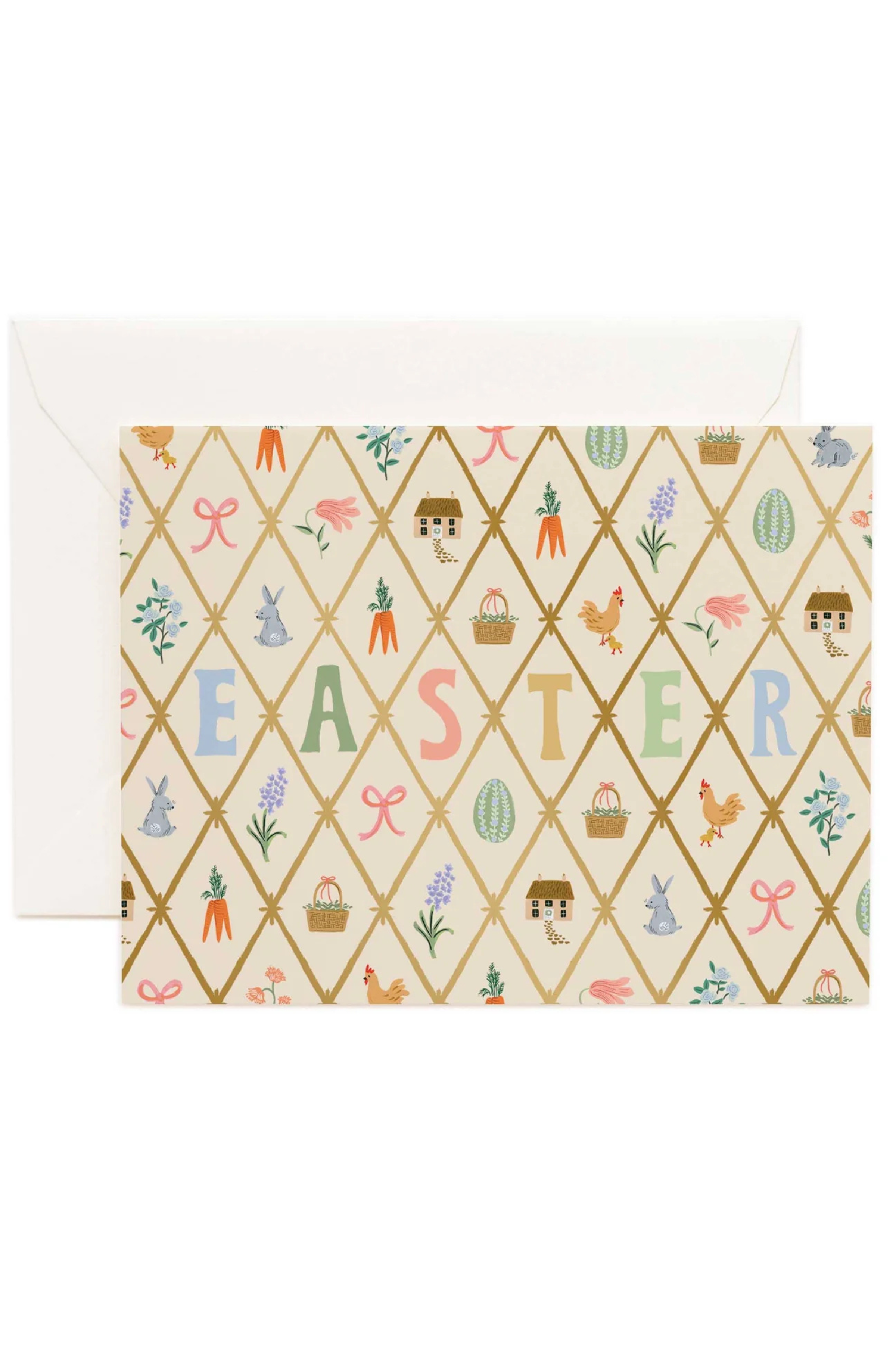 Spring Farm Easter Card