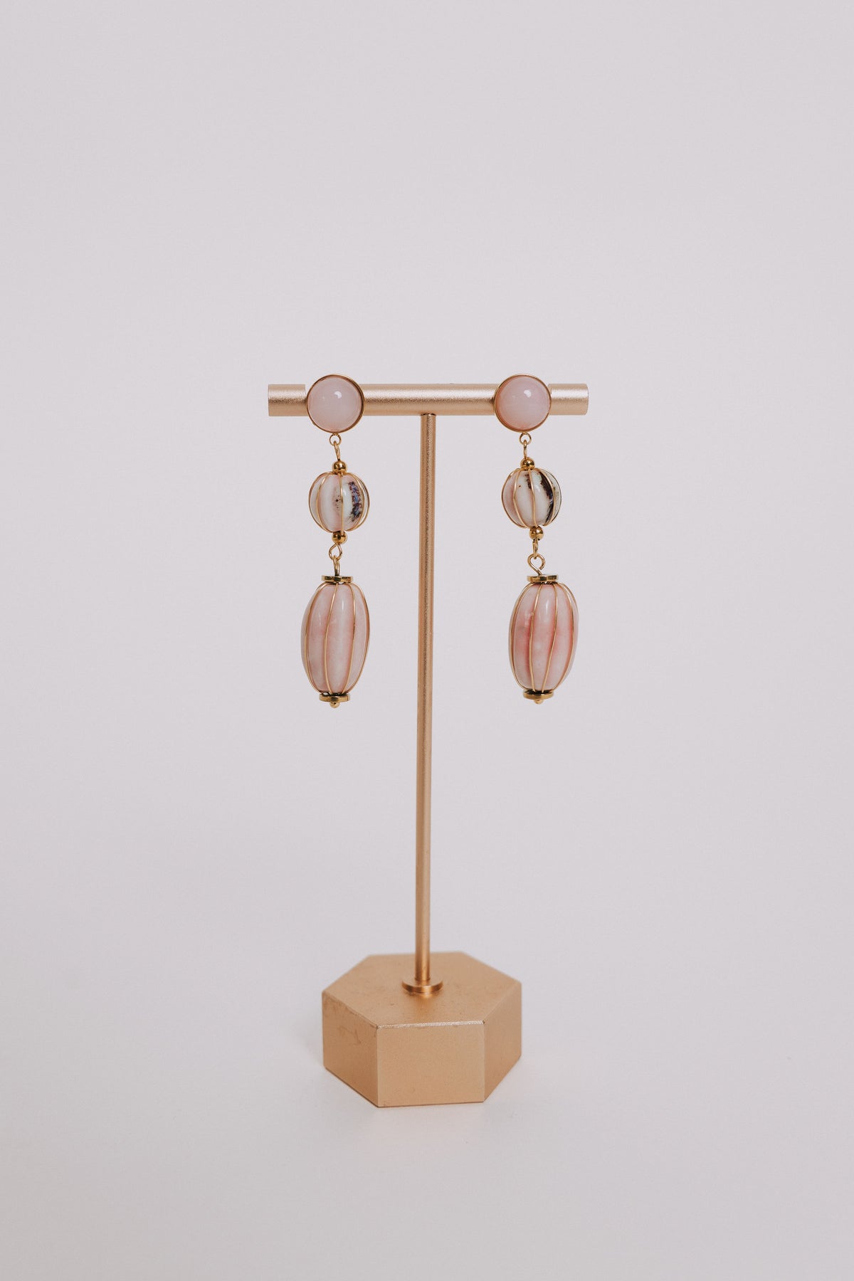 ceramic drop earrings 