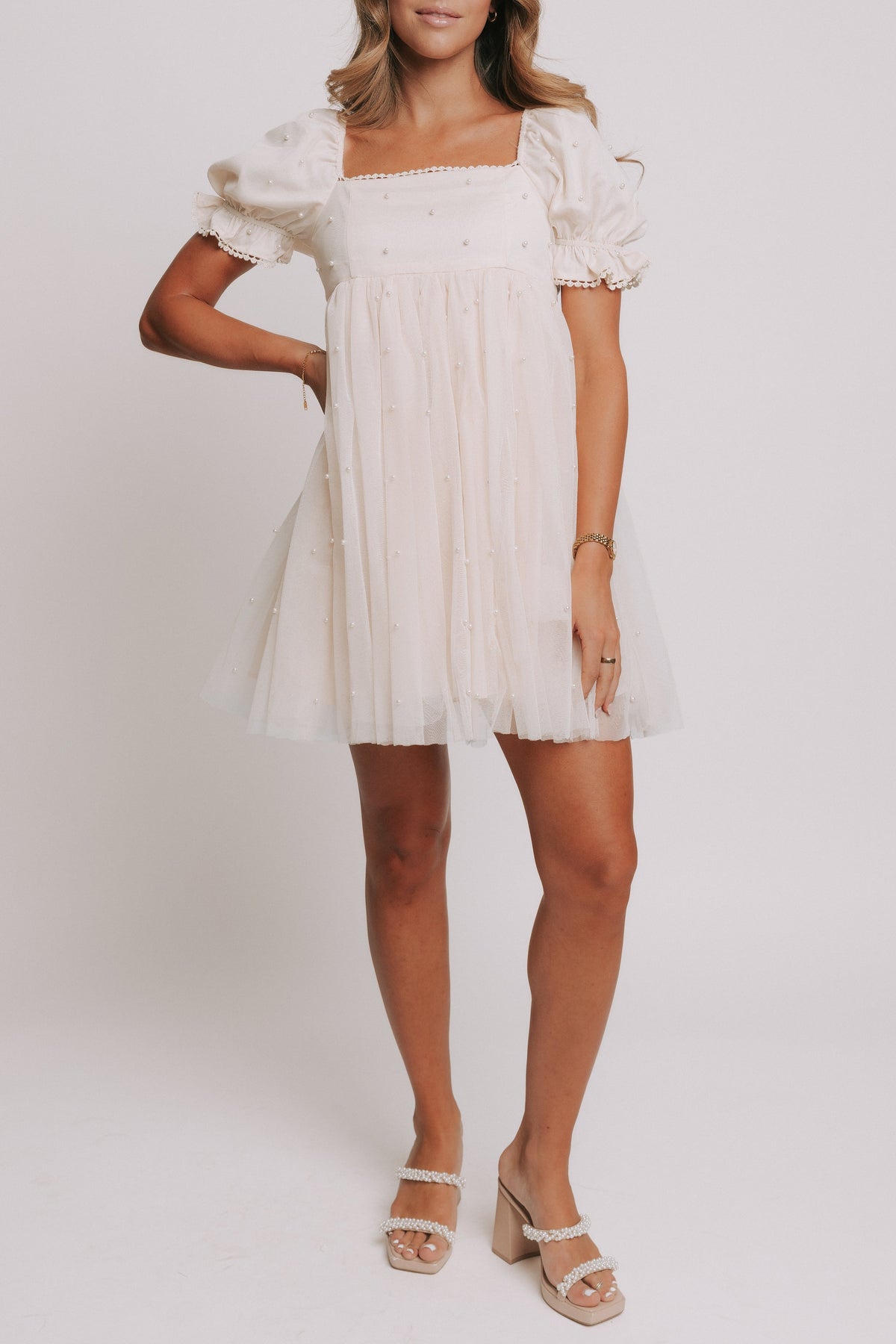 puff dress EXCLUSIVE Prom Color:Tan CollBlazers Tiffany Rose Amelia Lace any value XL =