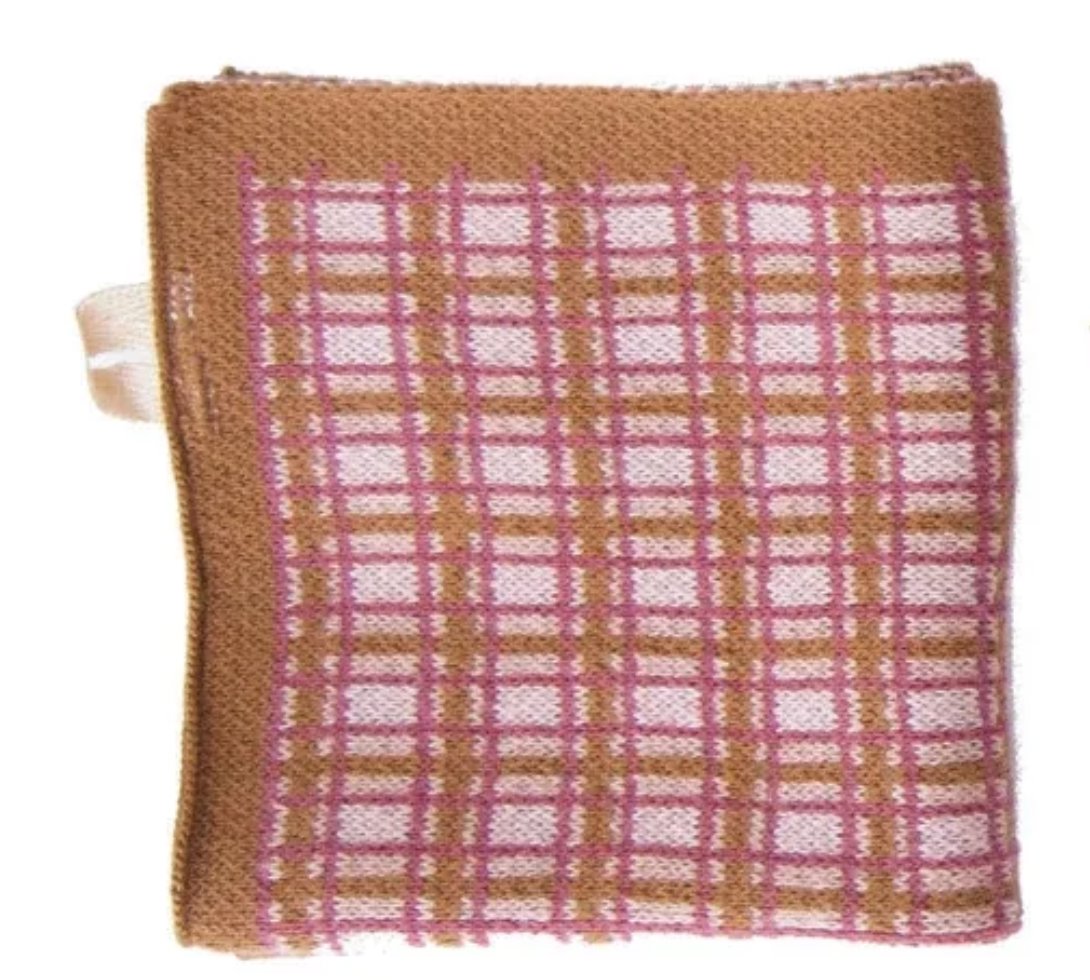 One Loved Babe Cotton Knit Dish Cloth