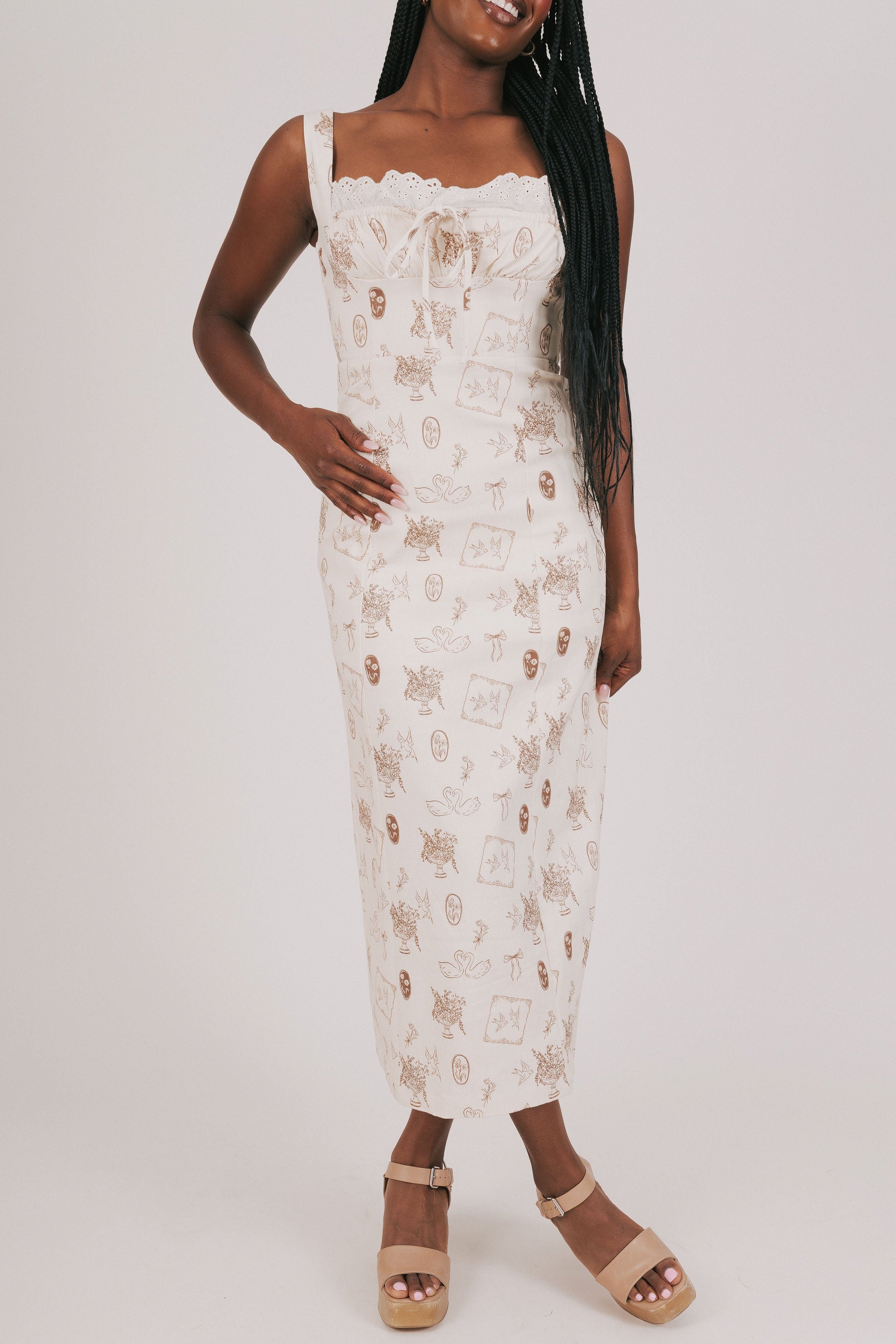 woman of the hour midi dress Lady Of The Hour Dress