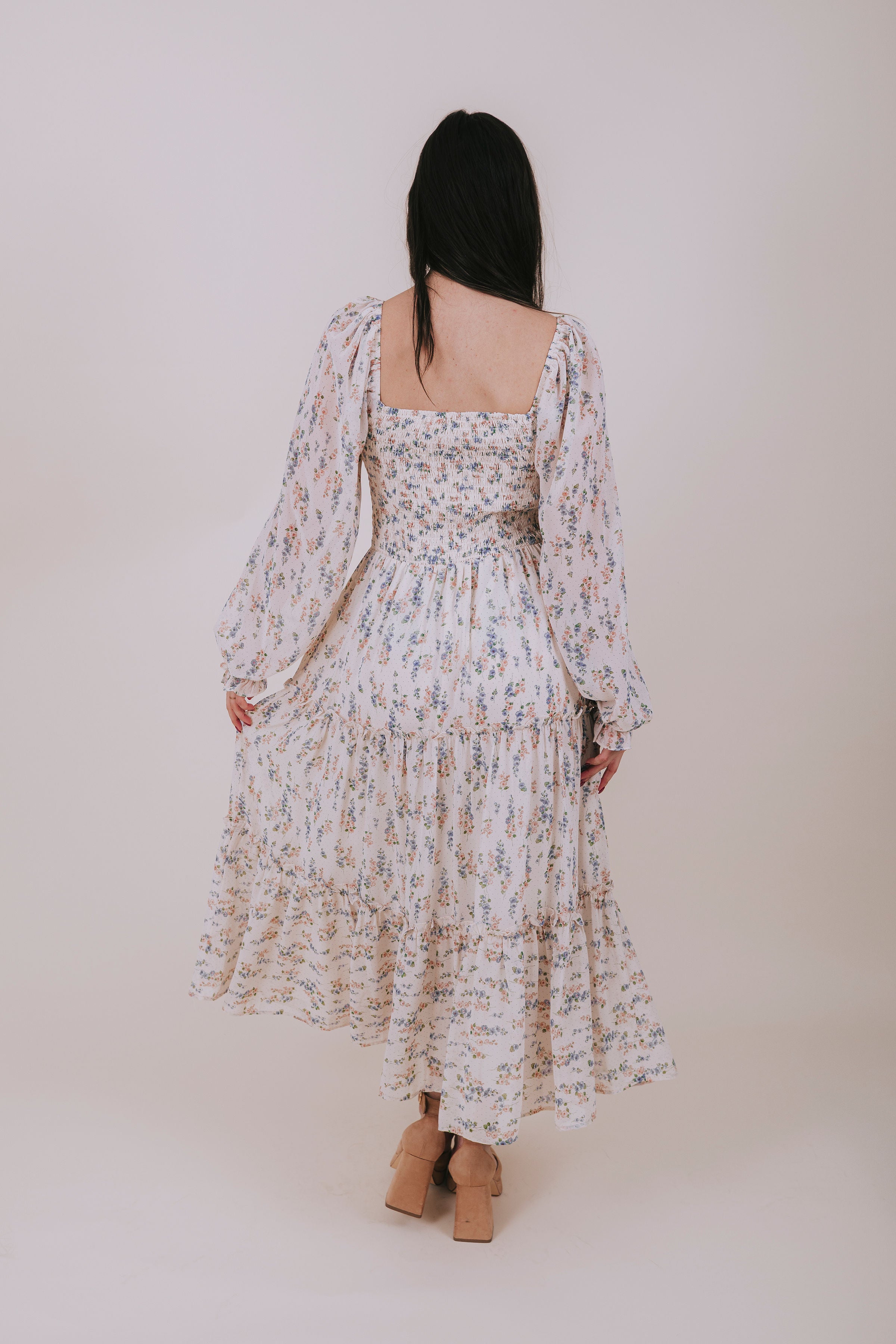 young love midi dress Now That I Found You Dress L / Cream