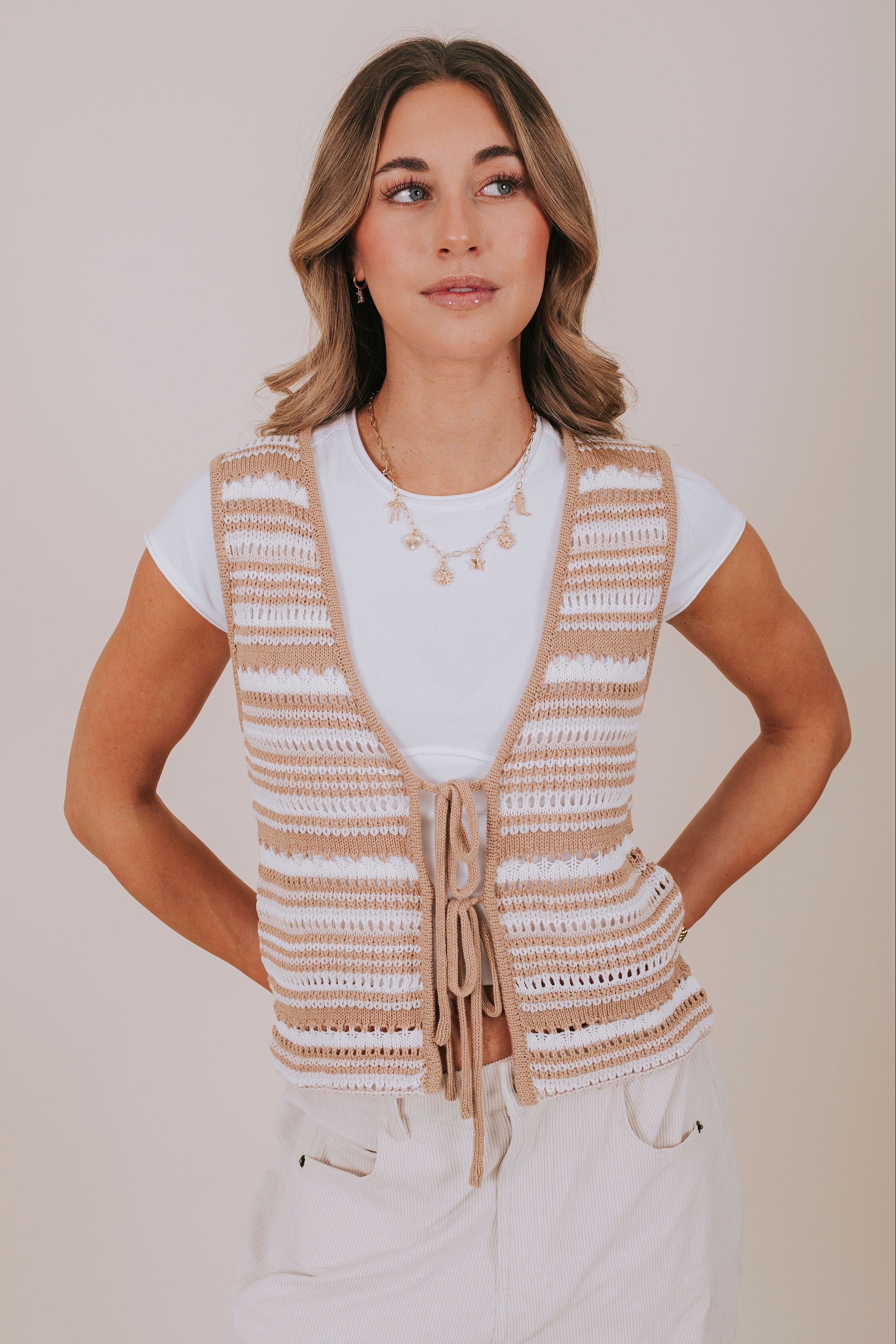 Vacation To Paradise Vest - 2 Colors!